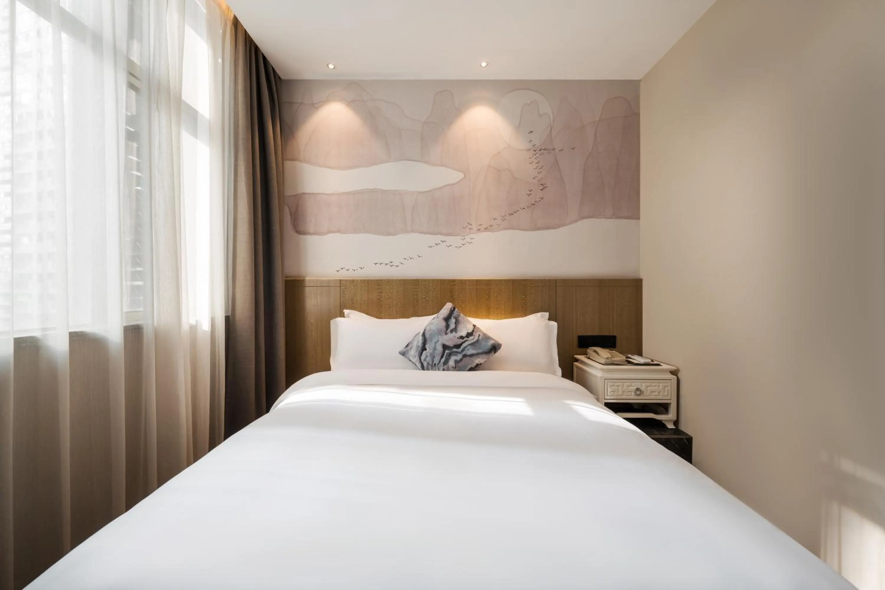 Bed in Paco Hotel Shuiyin Road Guangzhou