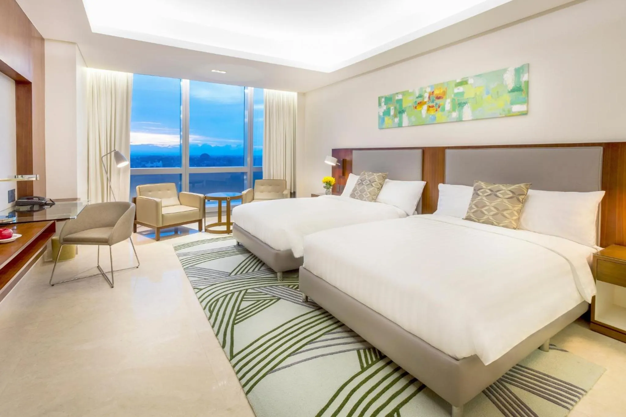 Bed in Richmonde Hotel Iloilo