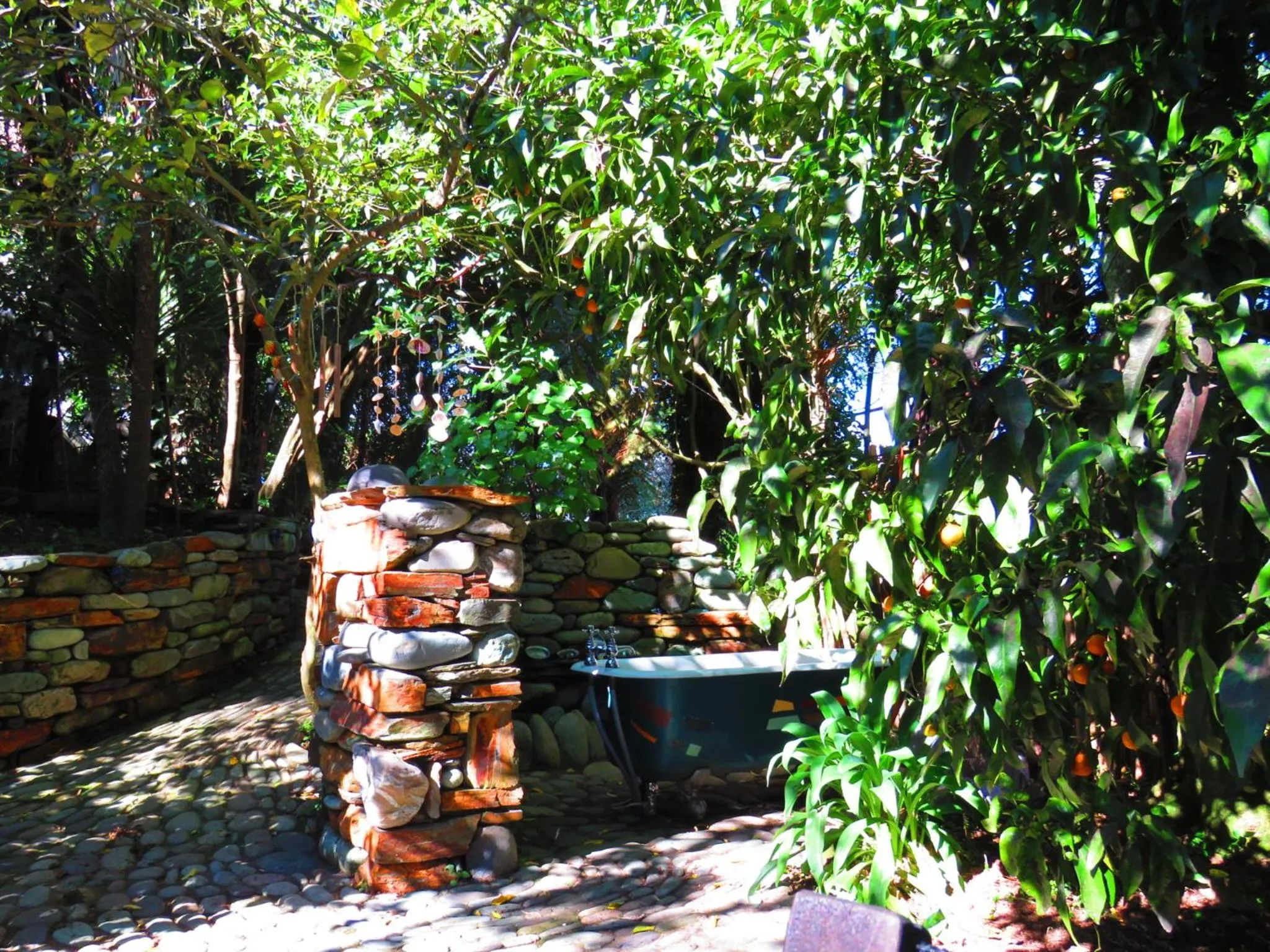 Hot Tub in Shady Rest Bed & Breakfast