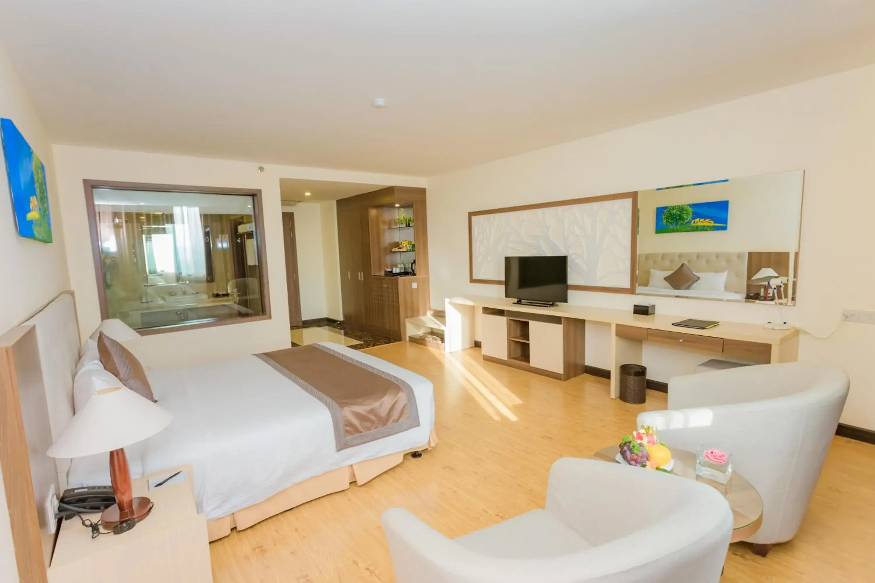 Premium Deluxe King in Muong Thanh Grand Quang Nam Premium Deluxe King in Muong Thanh Grand Quang Nam