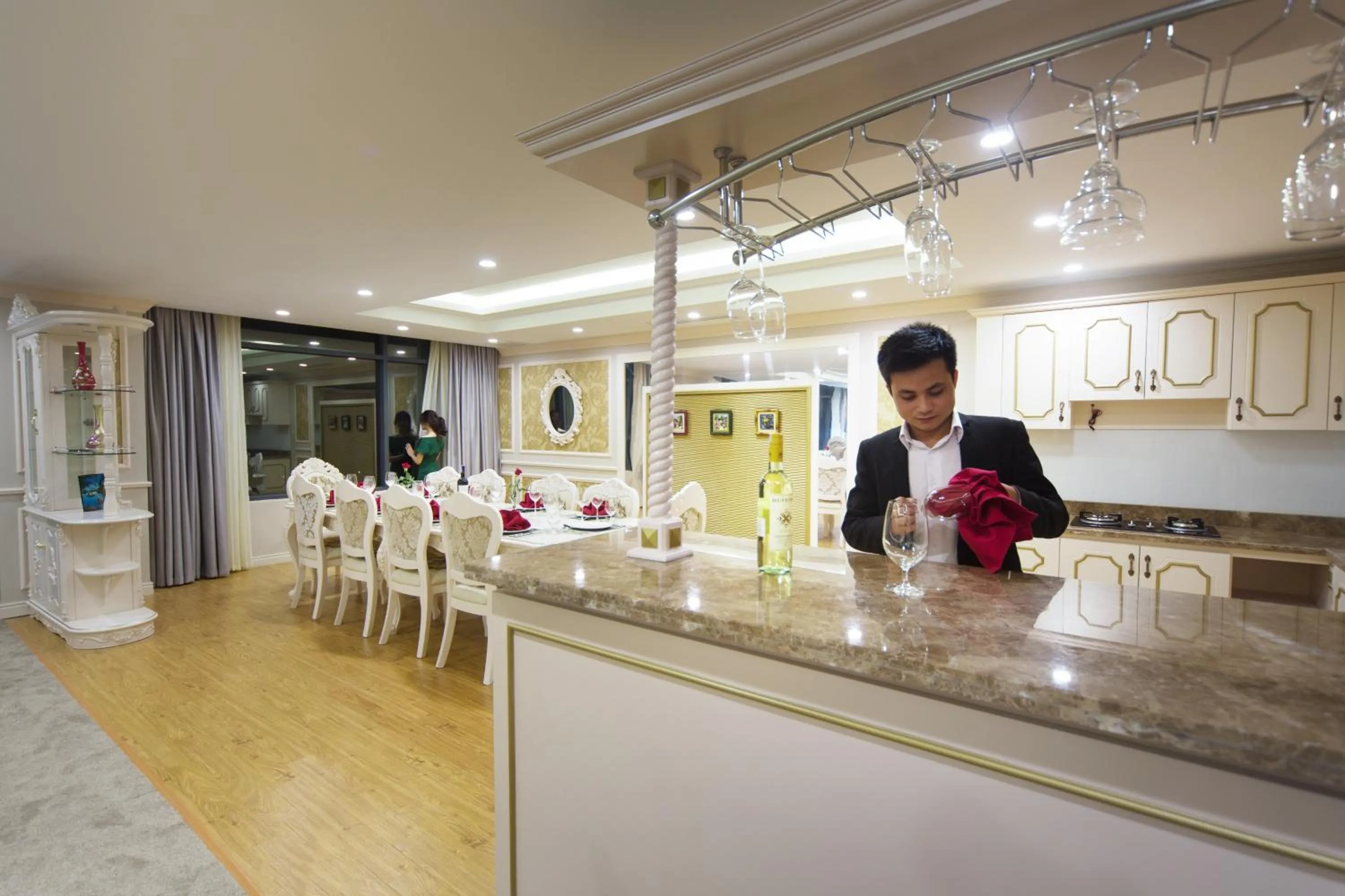 Decorative detail in Muong Thanh Grand Quang Nam