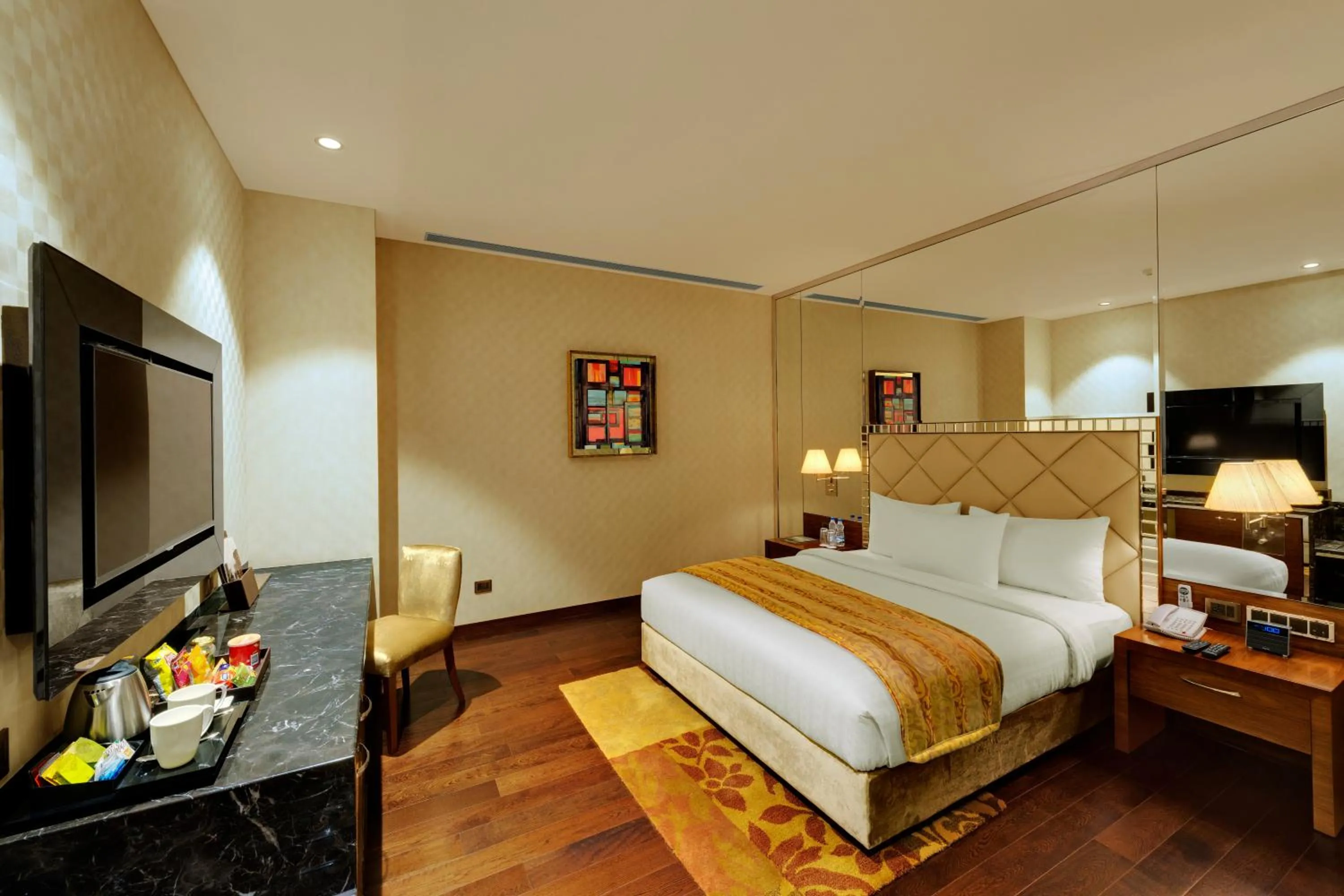 Bedroom, Bed in Niranta Transit Hotel Terminal 2 Arrivals/Landside