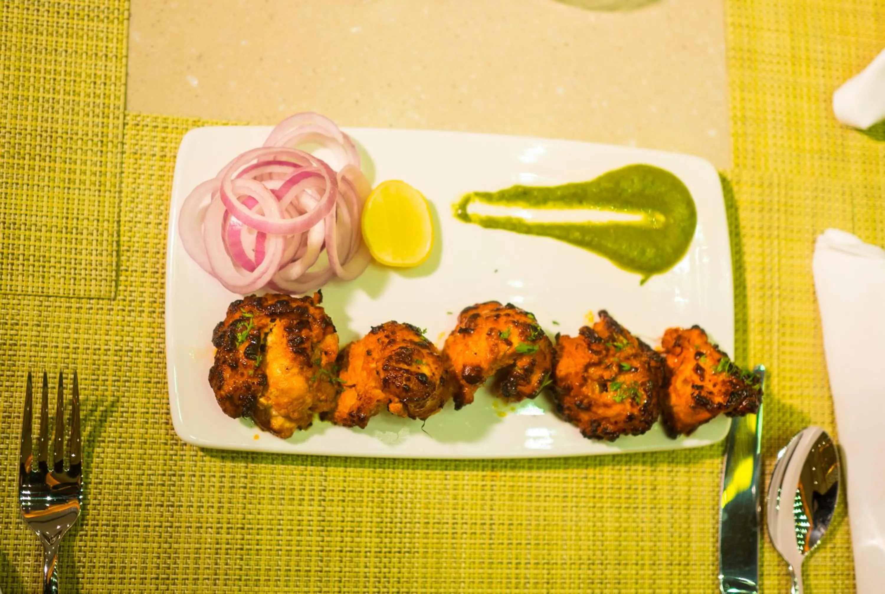 Food close-up in Niranta Transit Hotel Terminal 2 Arrivals/Landside