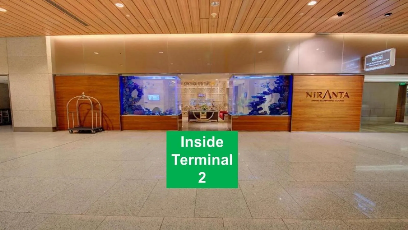 Facade/entrance in Niranta Transit Hotel Terminal 2 Arrivals/Landside