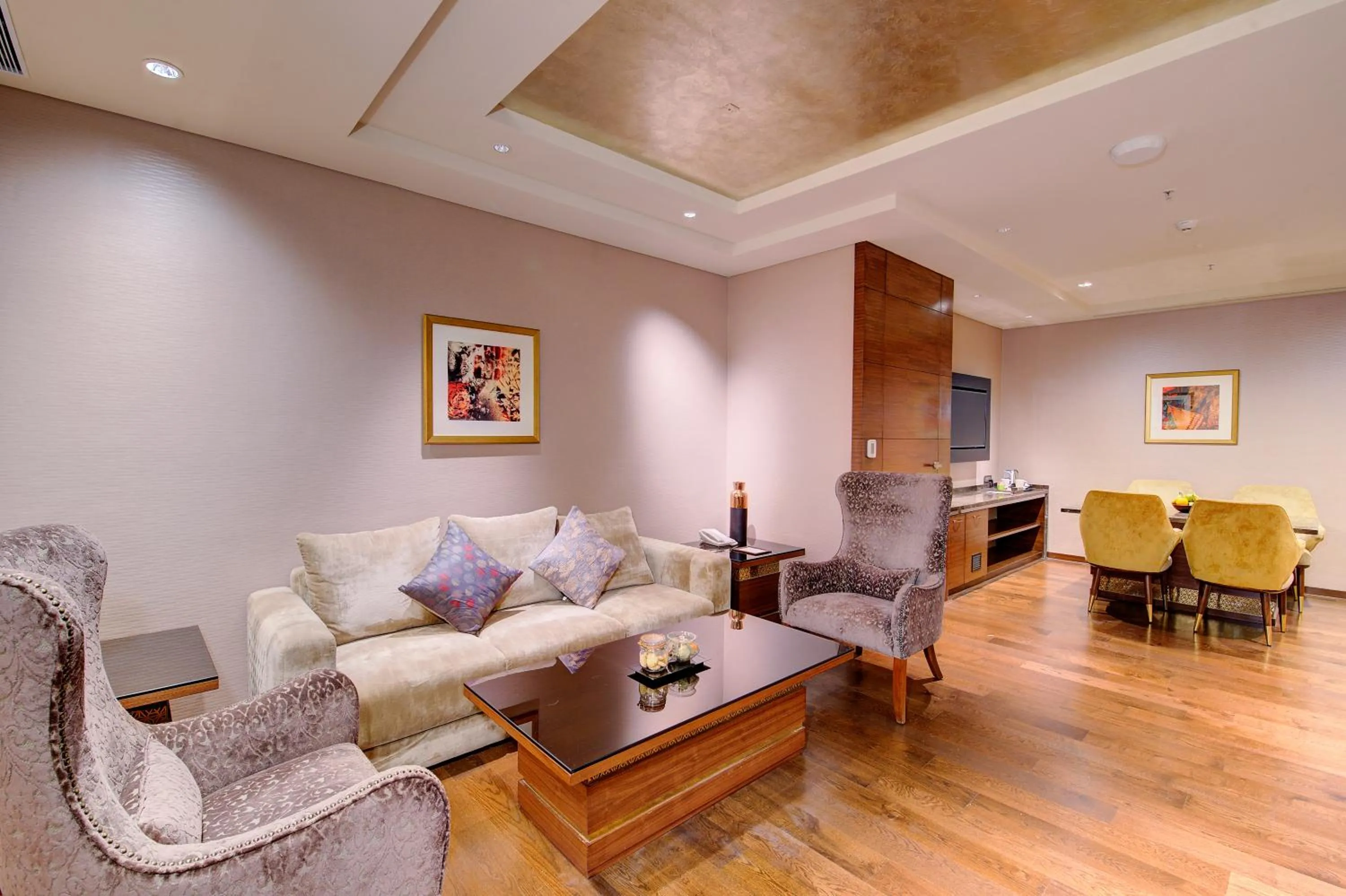 Seating area in Niranta Transit Hotel Terminal 2 Arrivals/Landside