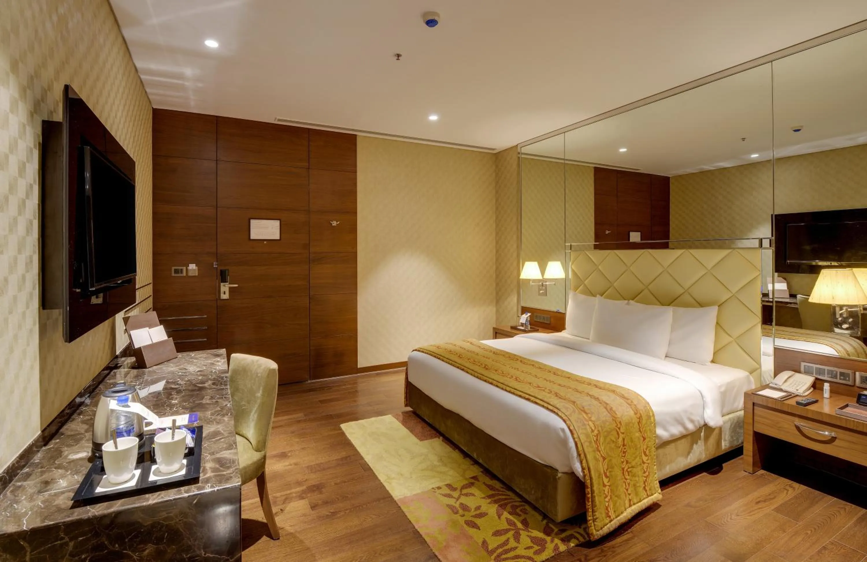 Bedroom, Bed in Niranta Transit Hotel Terminal 2 Arrivals/Landside