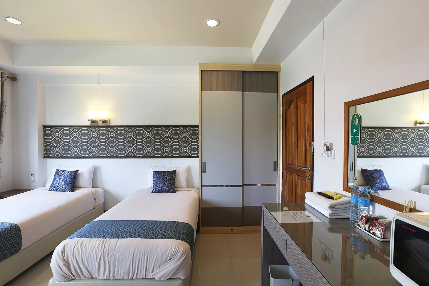 Bed in V Place Residence