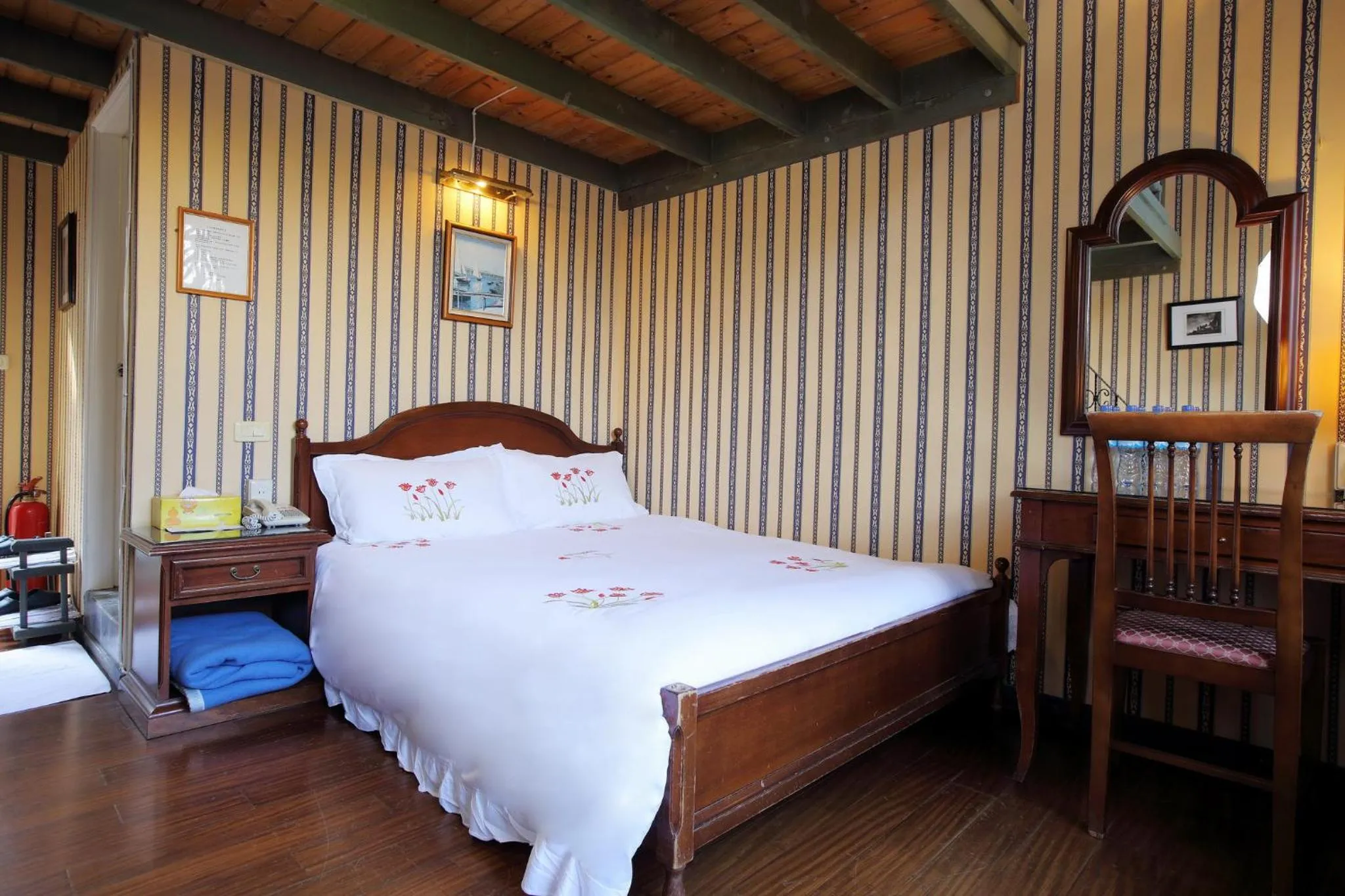 Bed in Cingjing Hanging Garden & Resort