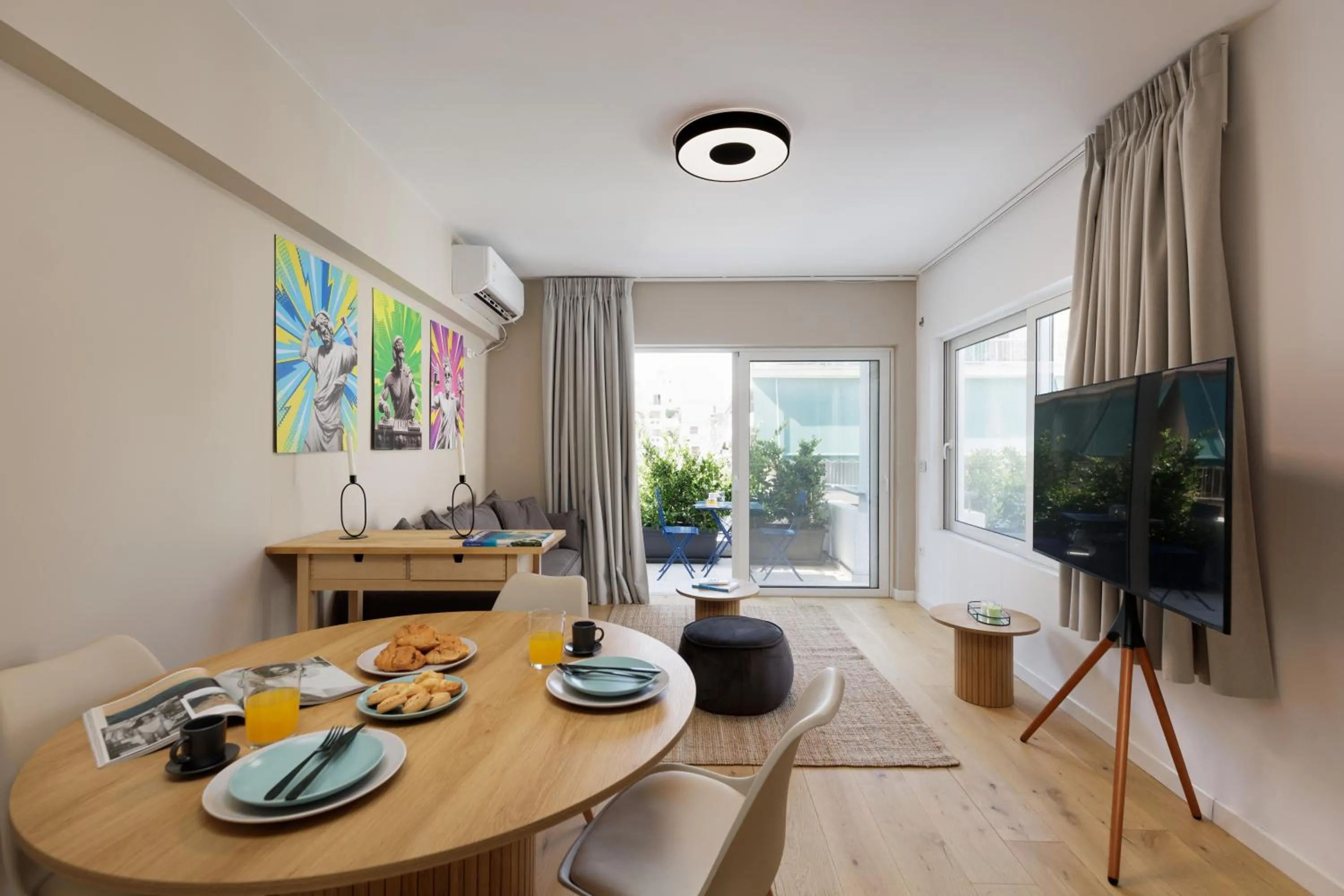 Balcony/Terrace in Incanto Boutique Suites - Koukaki