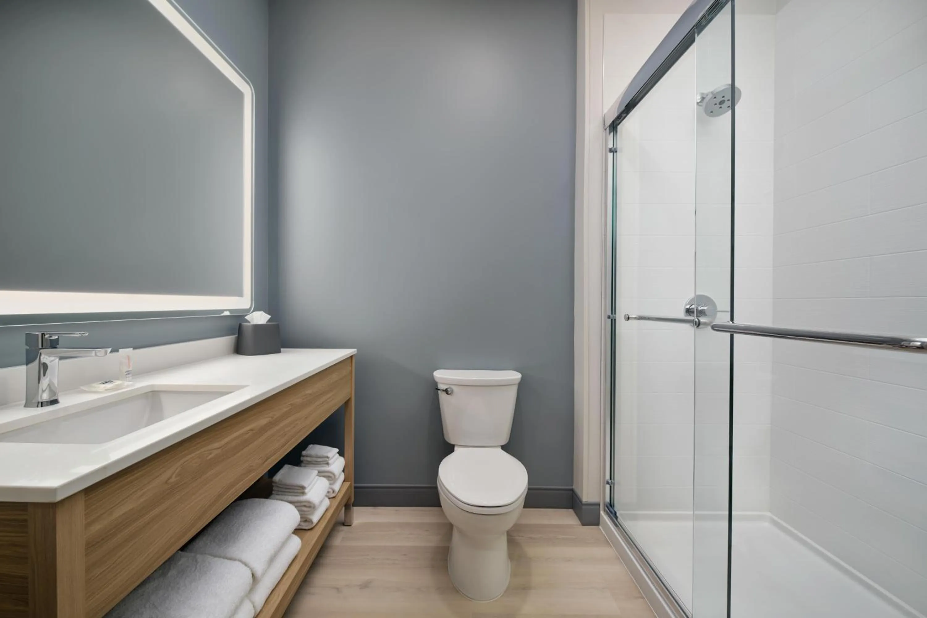 Bathroom in Hyatt Studios Huntsville