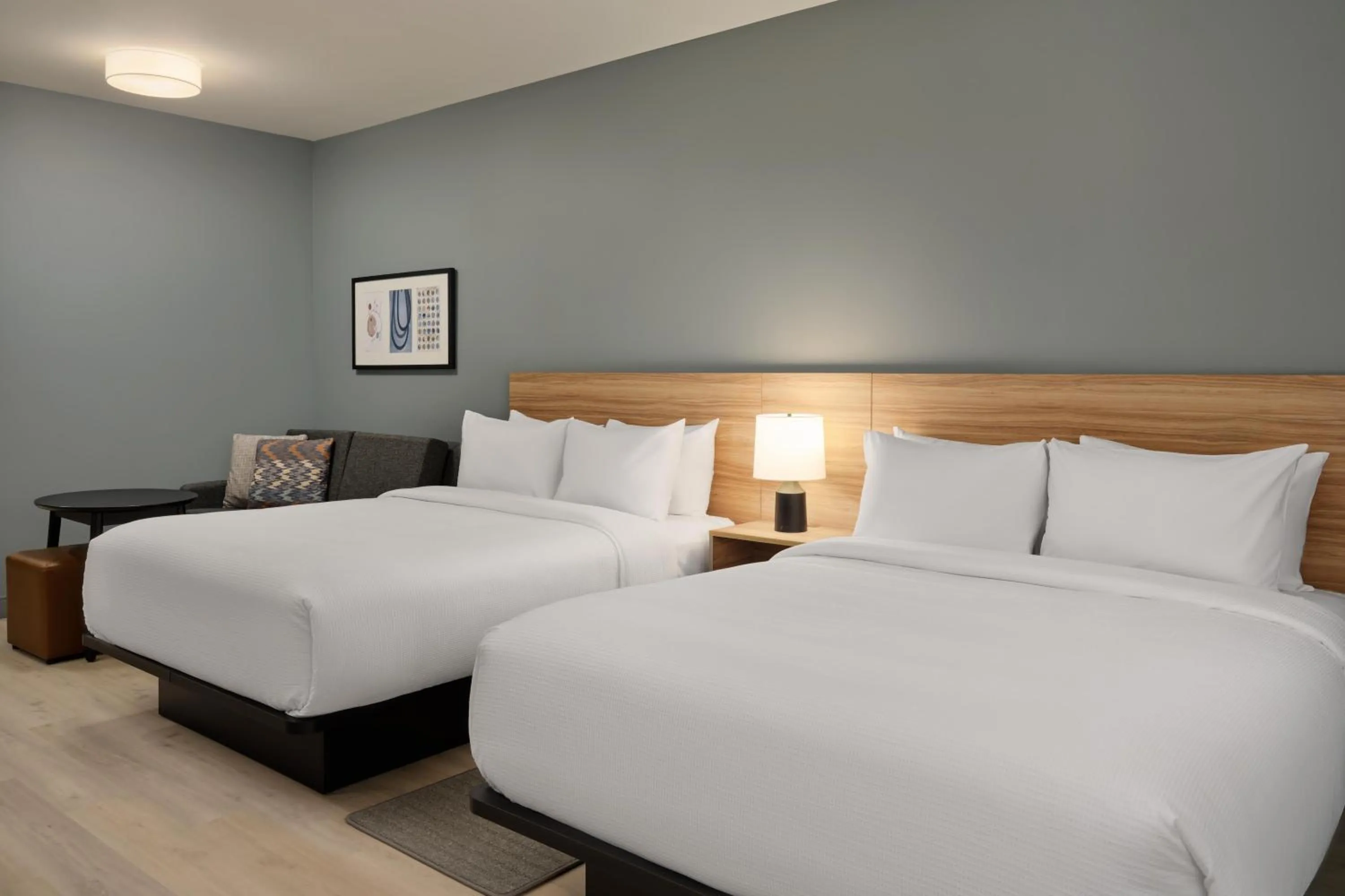 Bedroom, Bed in Hyatt Studios Huntsville