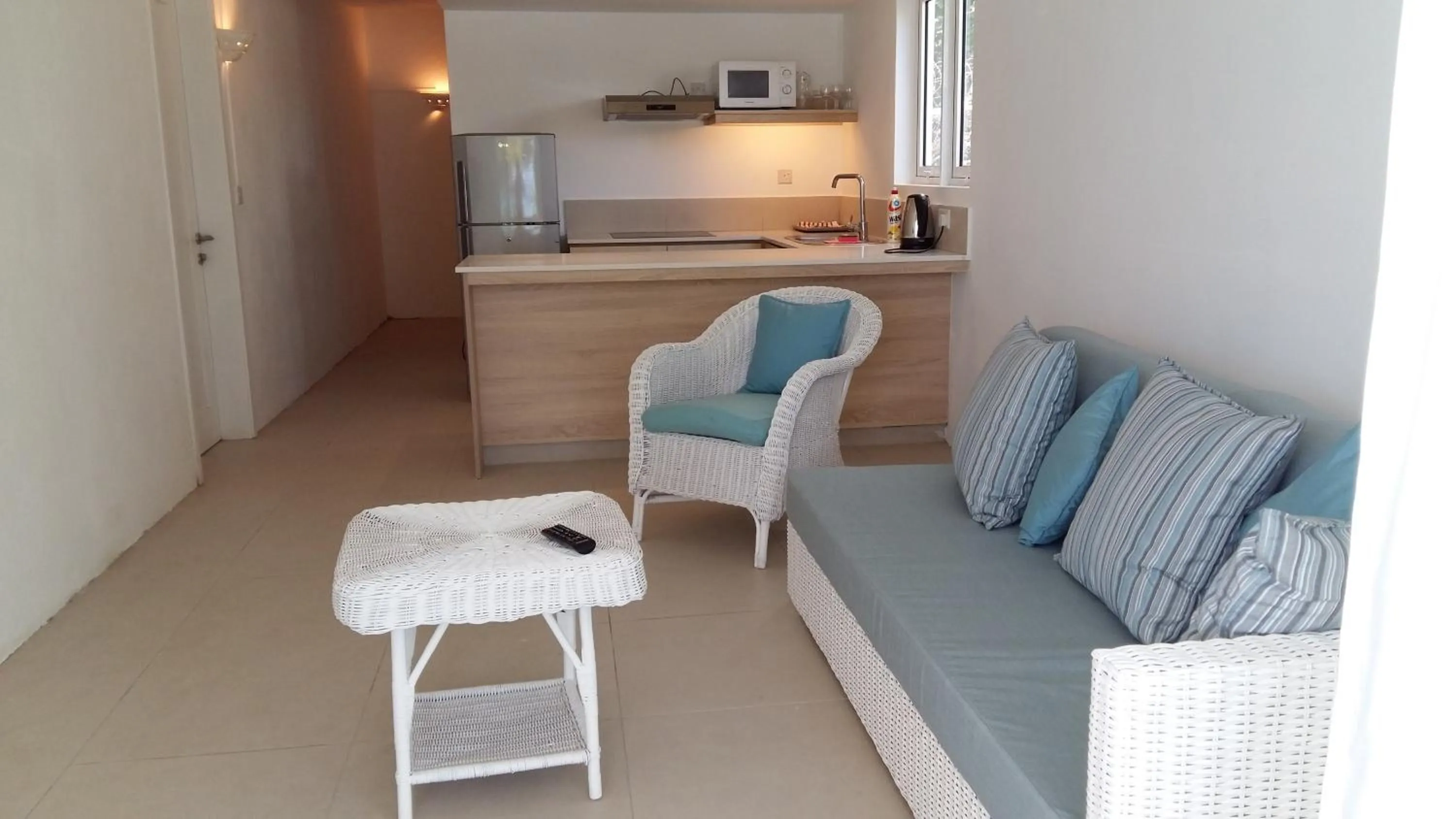 Kitchen or kitchenette in Le Beachclub