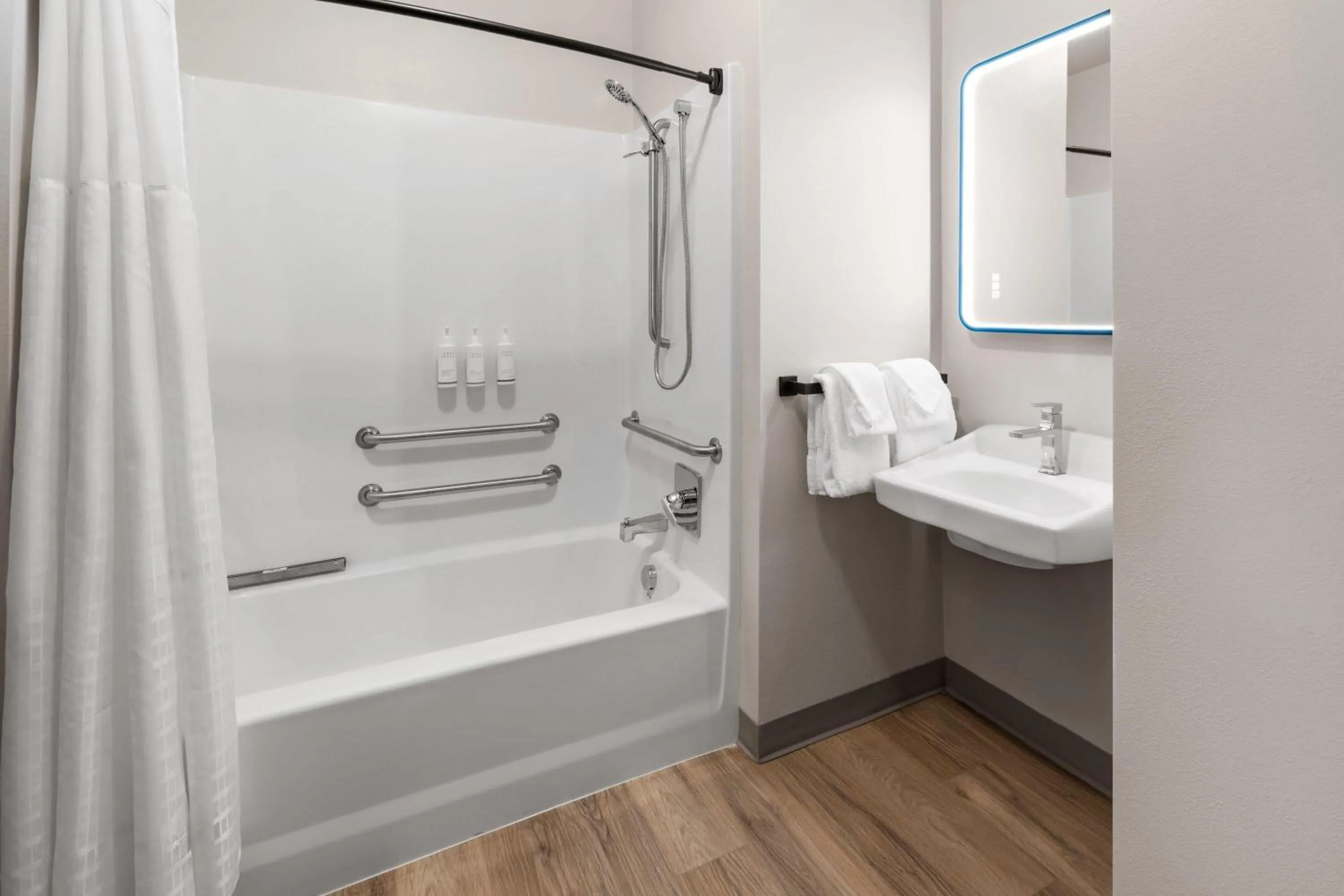 Bathroom in Microtel Inn & Suites by Wyndham Tooele
