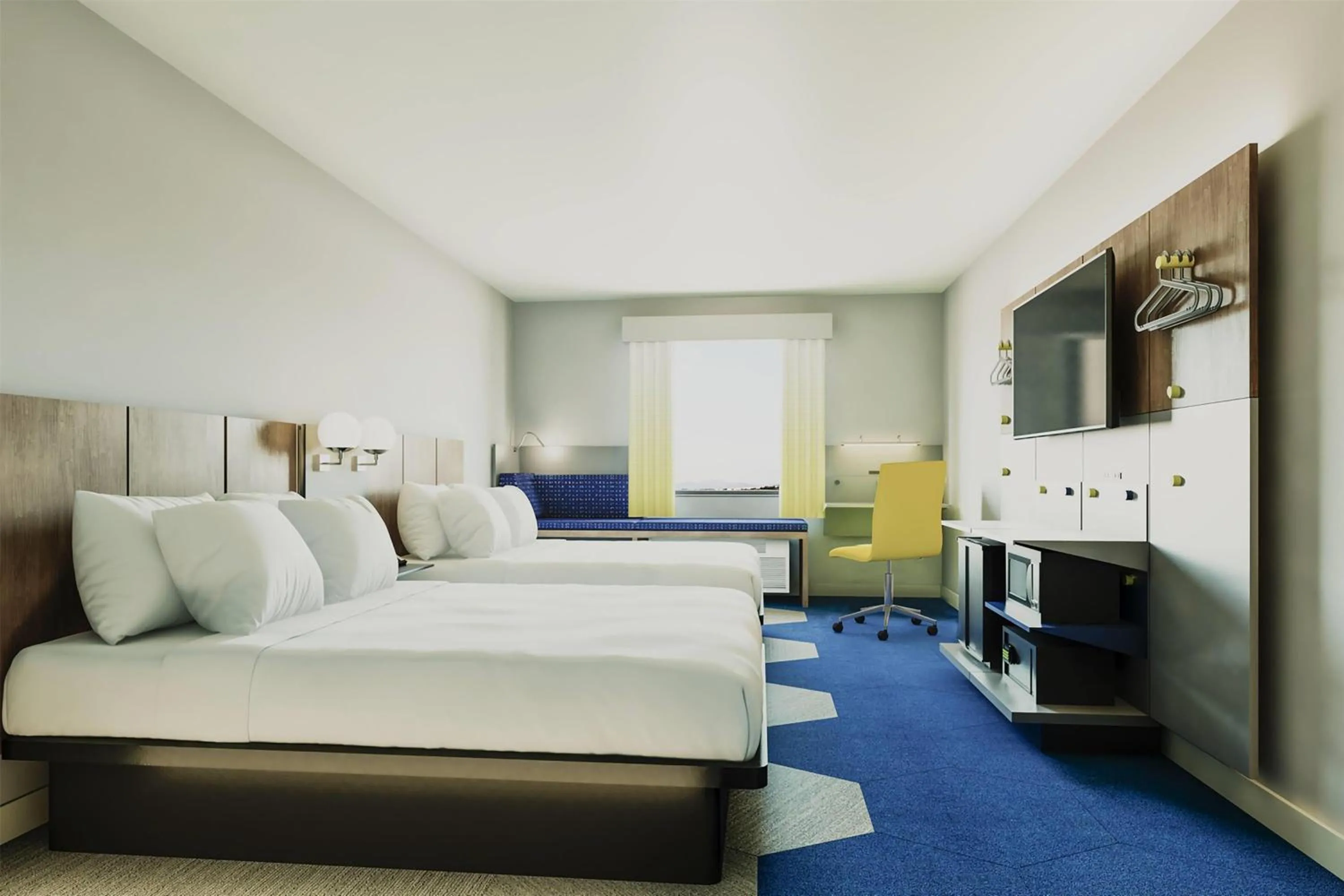 Photo of the whole room, Bed in Microtel Inn & Suites by Wyndham Tooele