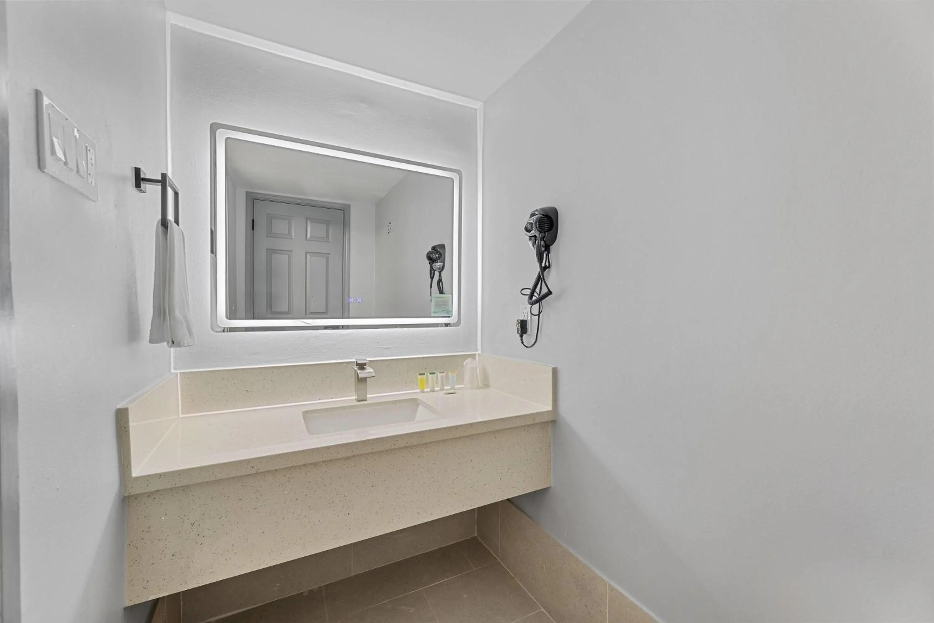 Bathroom in Super 8 by Wyndham Texas City