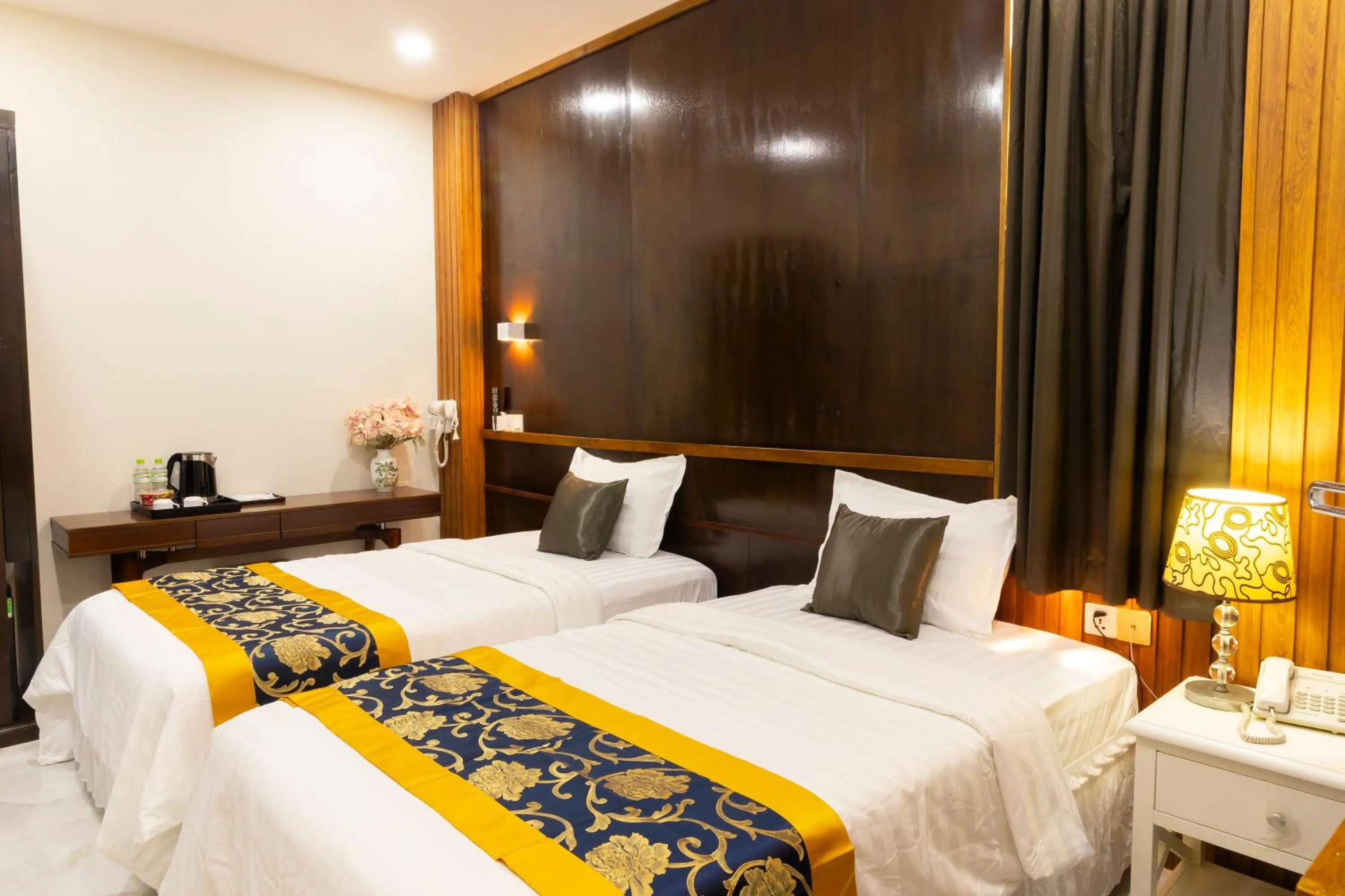 Bed in Atana Saigon Boutique Hotel II