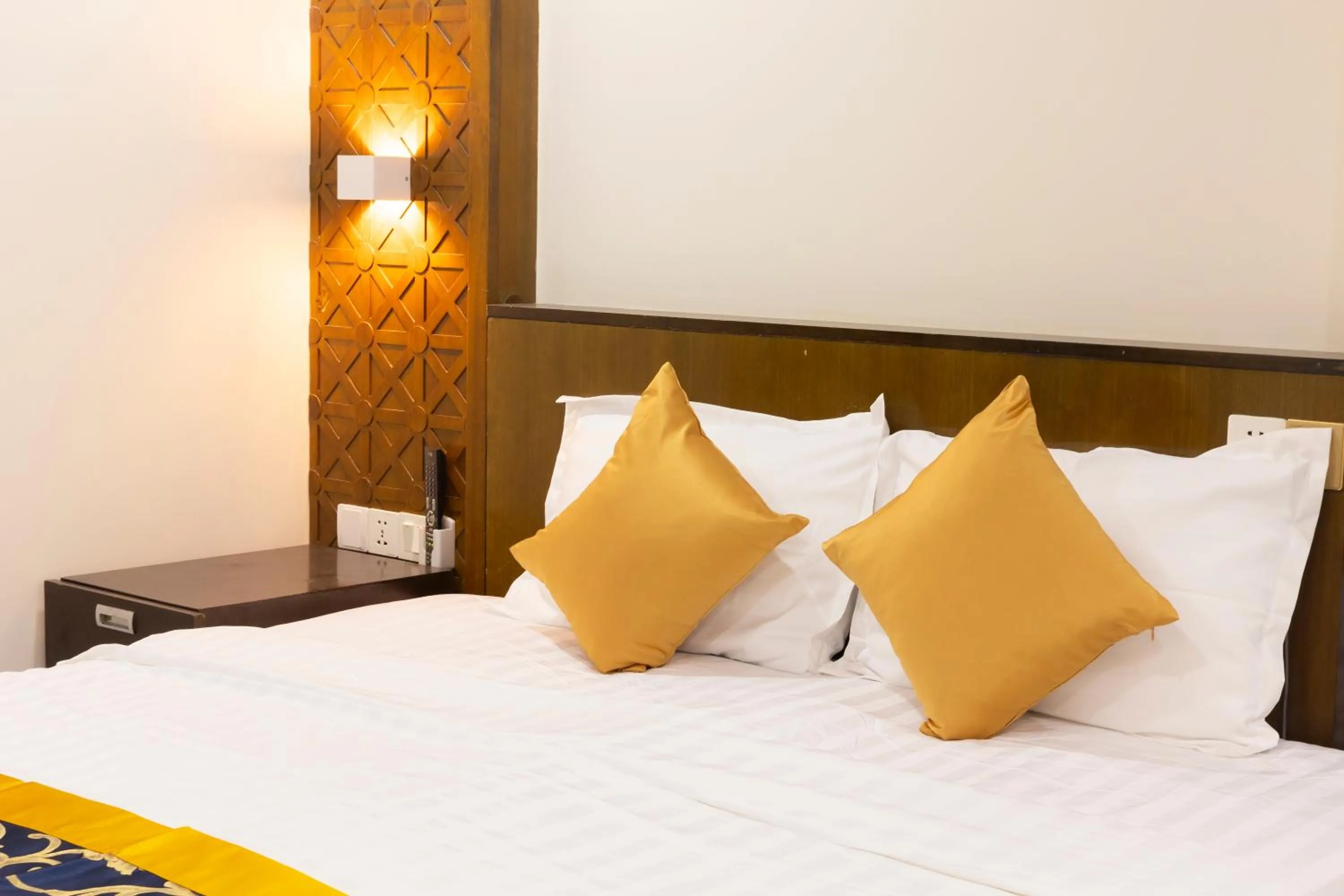 Bed in Atana Saigon Boutique Hotel II