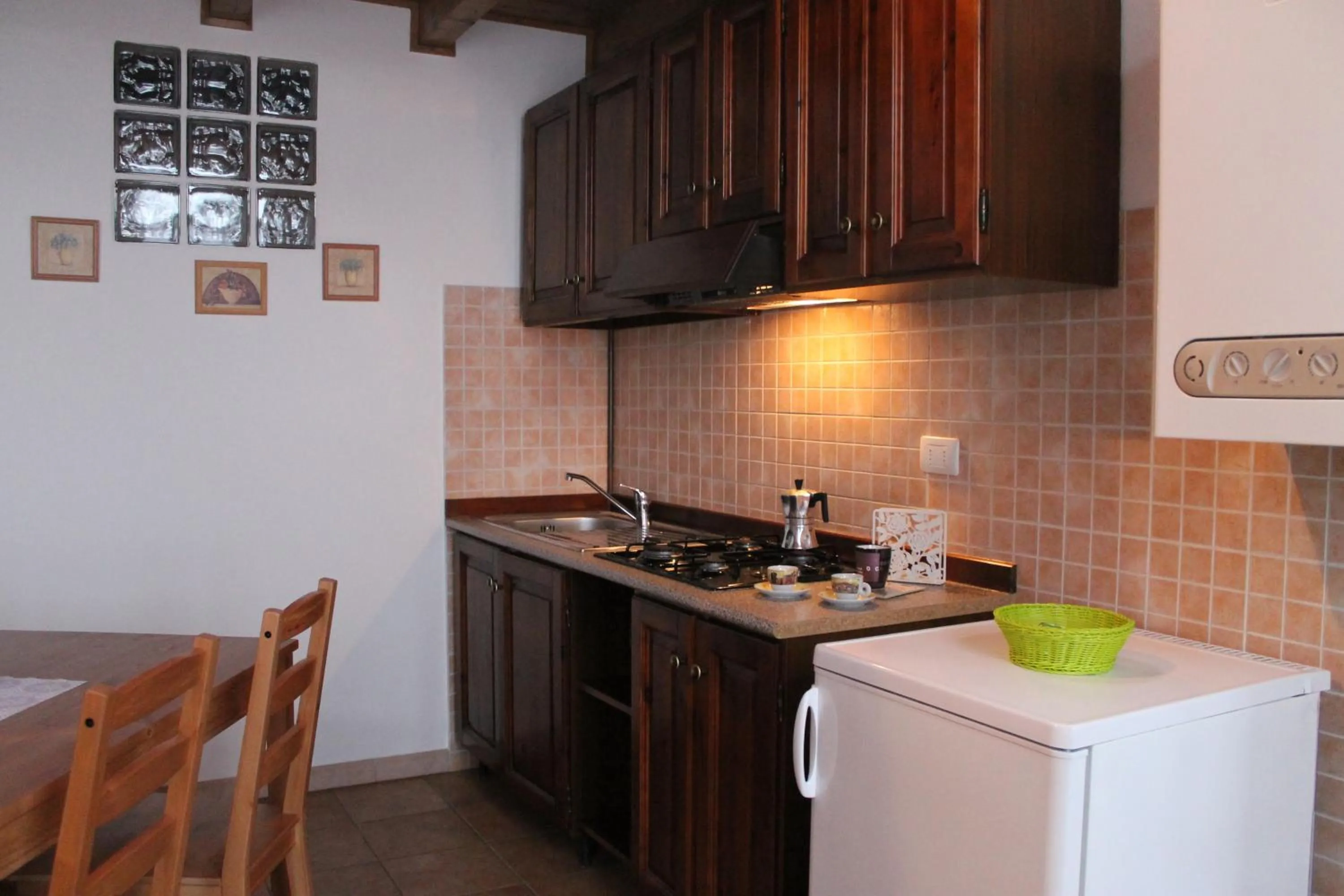 Kitchen or kitchenette in Le Camere Di Aladino