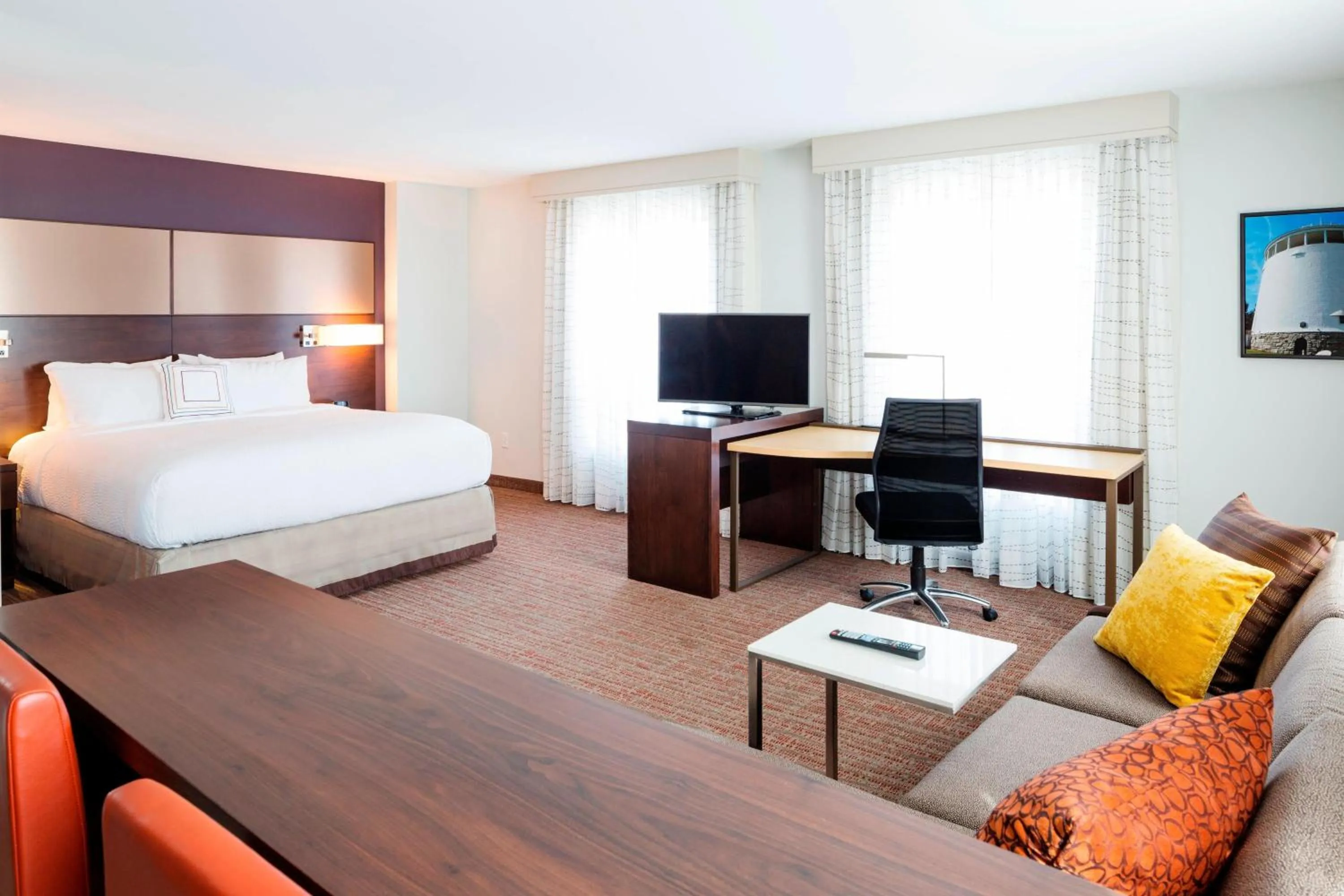 Bedroom, Bed in Residence Inn by Marriott Bangor