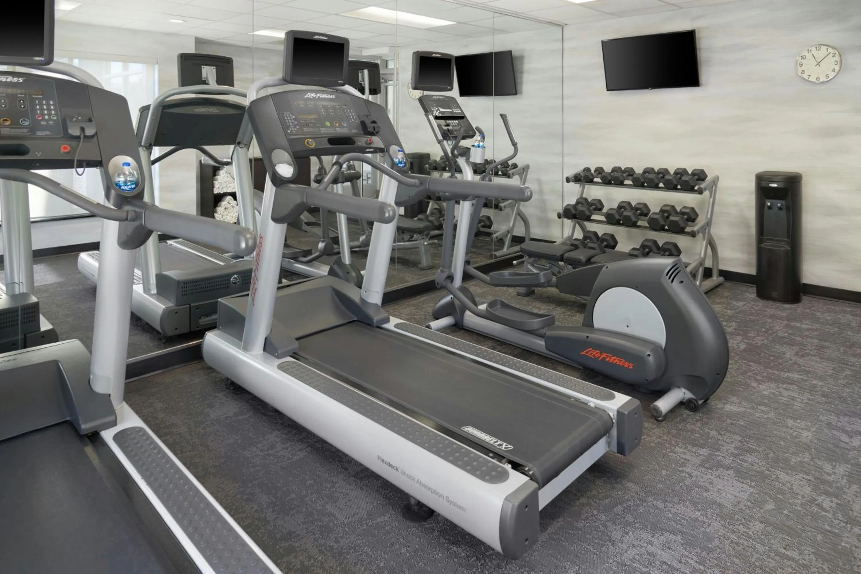 Fitness centre/facilities in Fairfield Inn & Suites by Marriott Reading Wyomissing
