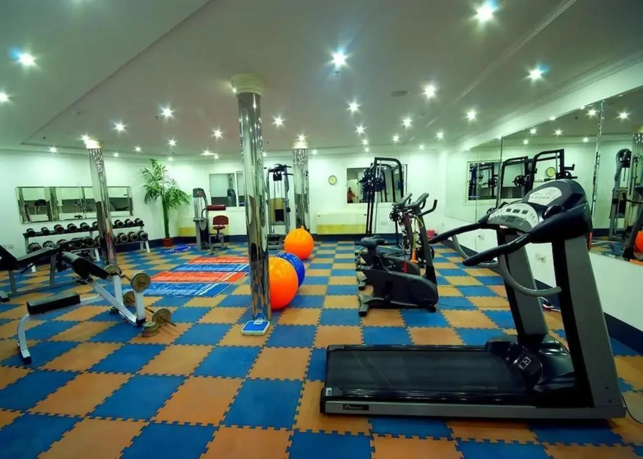 Fitness centre/facilities in Taj Celine Hotel