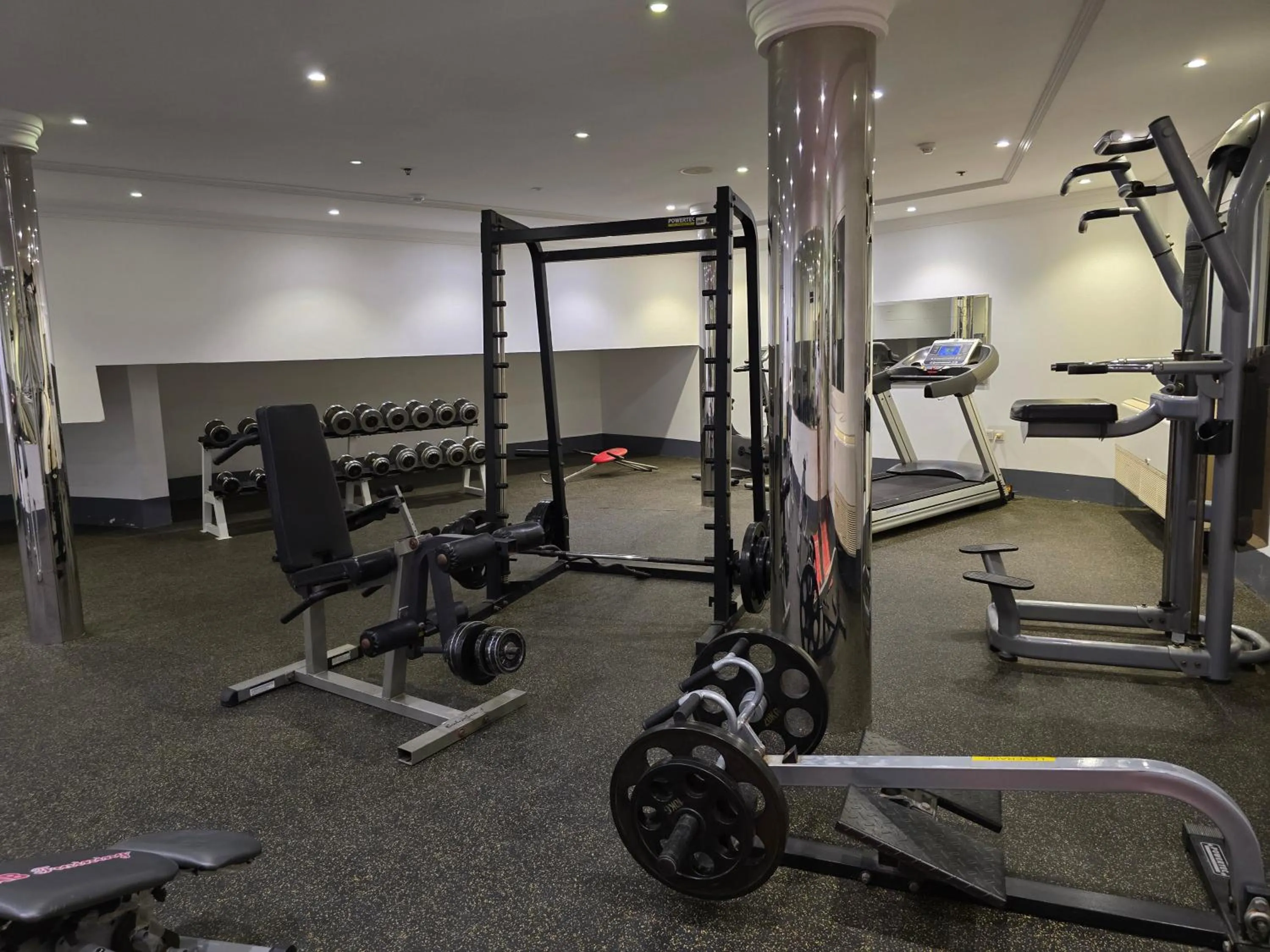 Fitness centre/facilities in Taj Celine Hotel