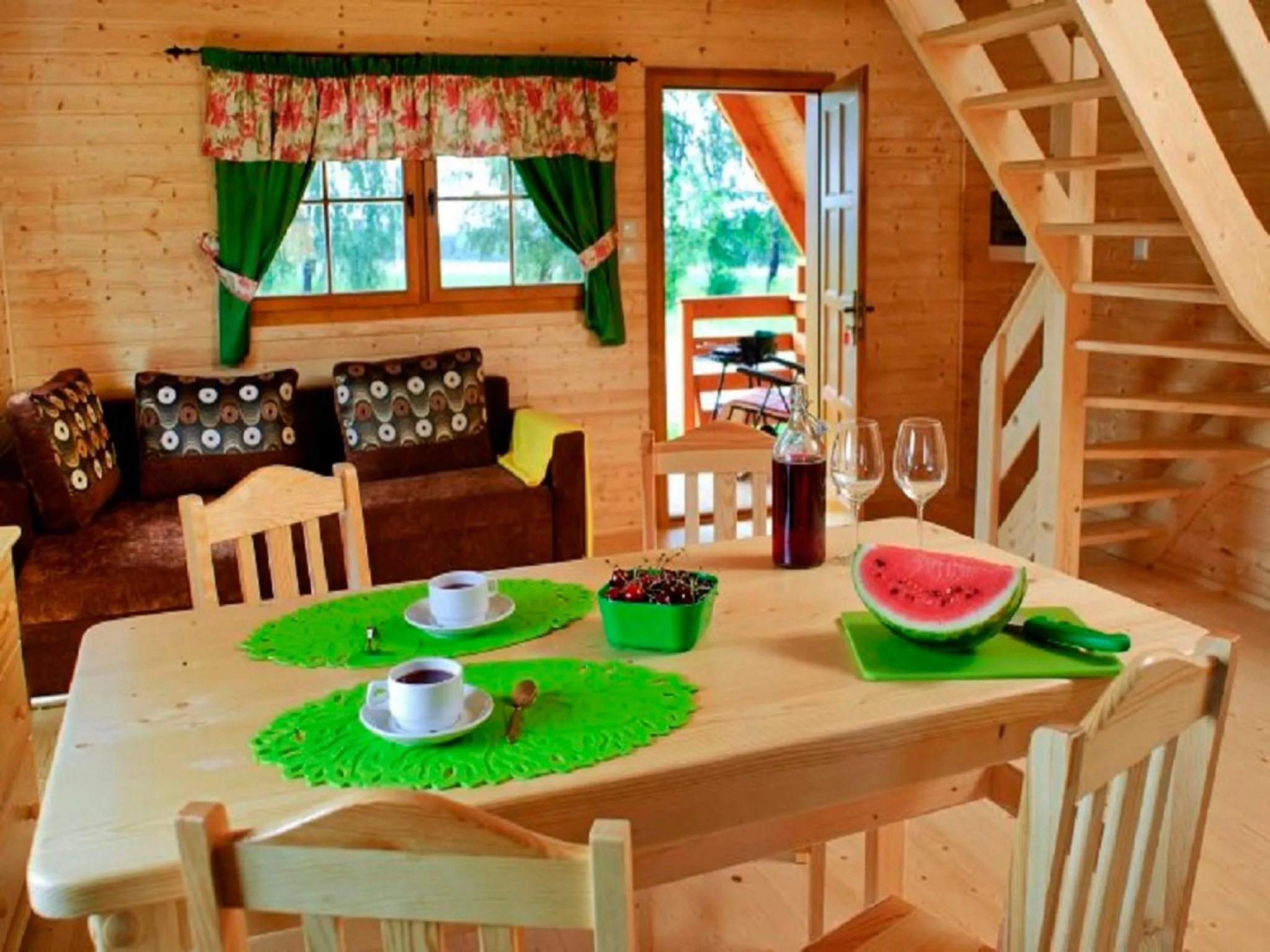 Dining area in Czocha Palace&Czocha Camping - OR Czocha