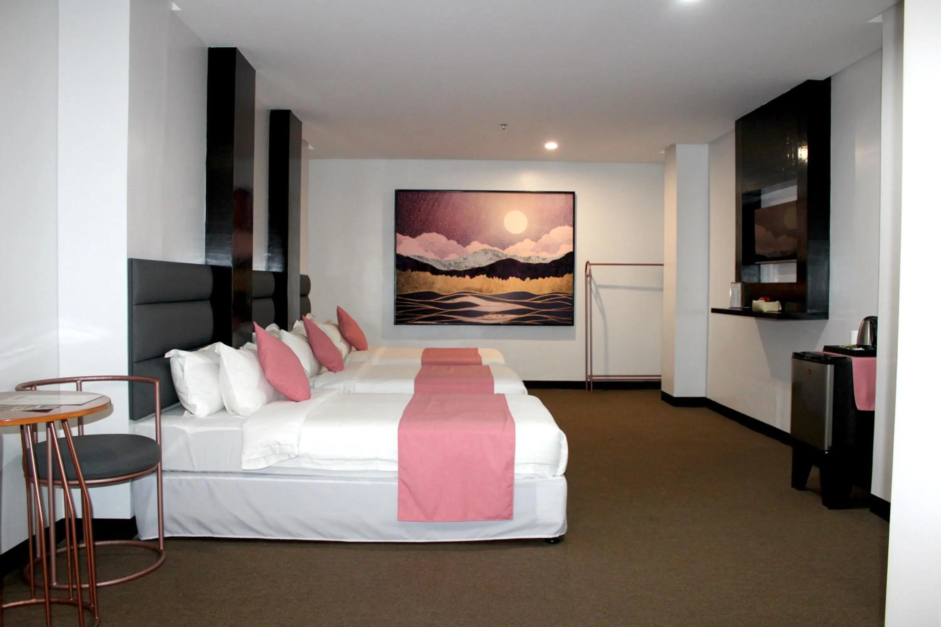 Photo of the whole room, Bed in Dancenter Boss Hotel Near Clark International Airport