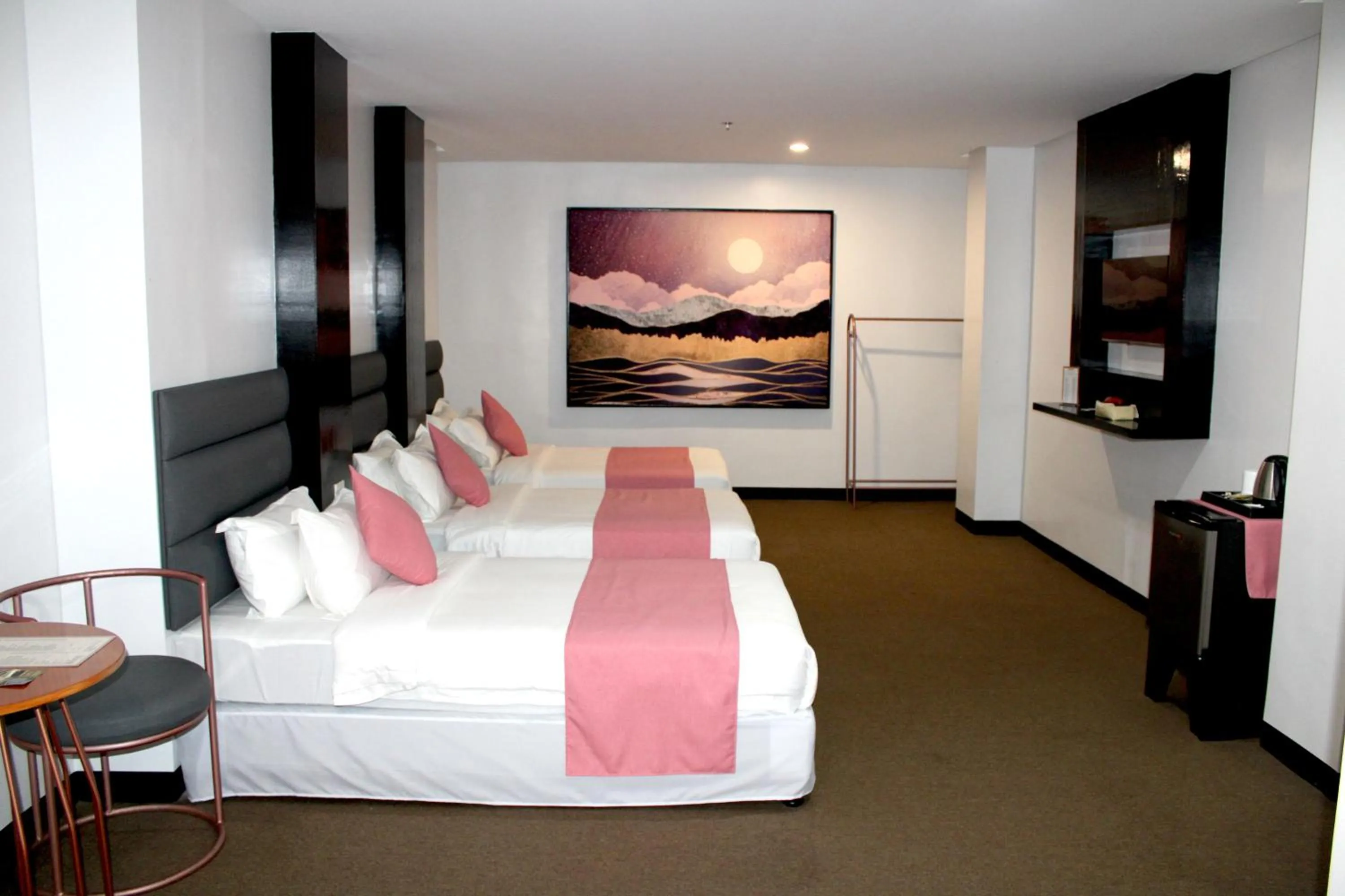 Photo of the whole room, Bed in Dancenter Boss Hotel Near Clark International Airport