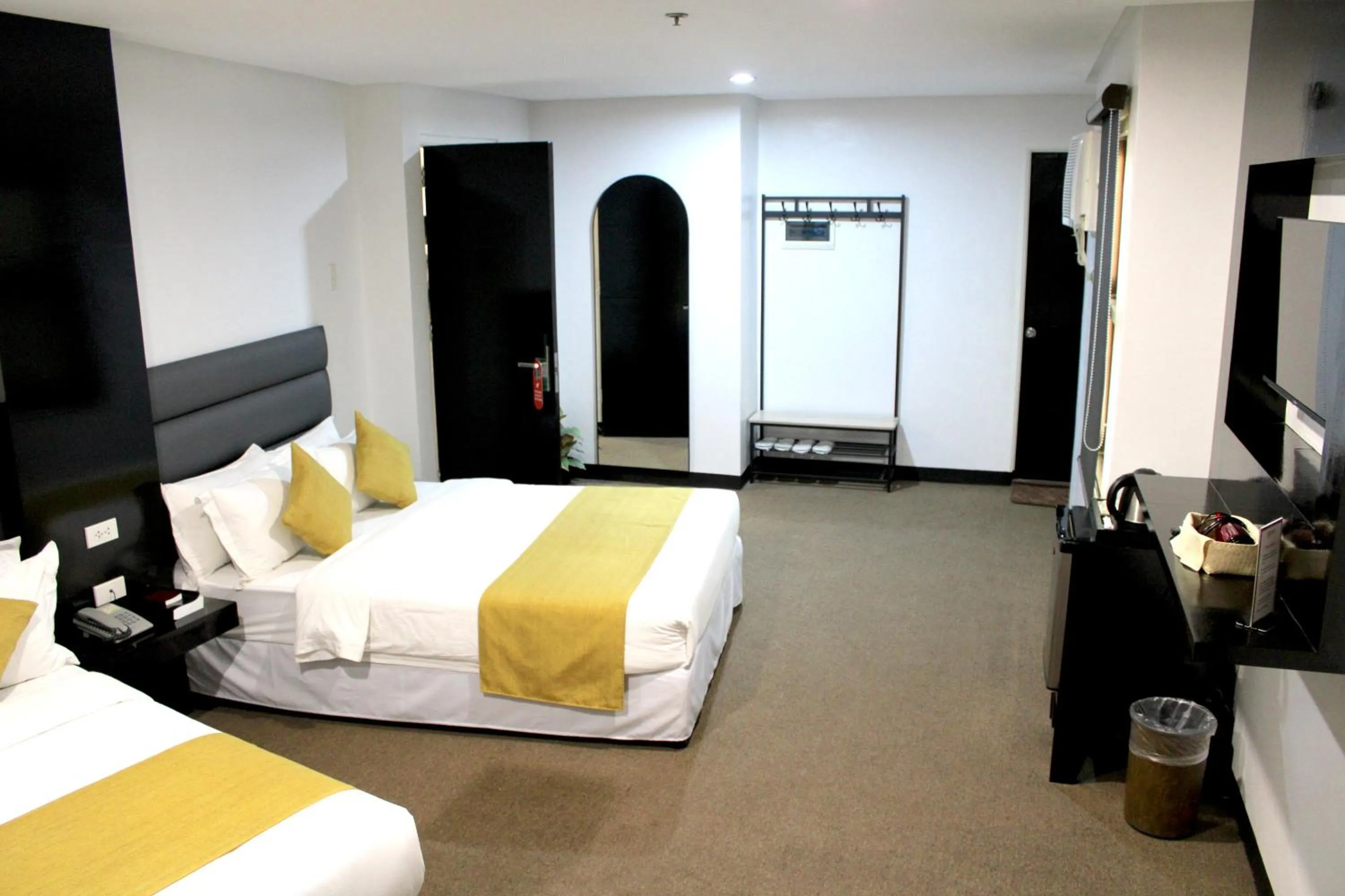 Photo of the whole room, Bed in Dancenter Boss Hotel Near Clark International Airport