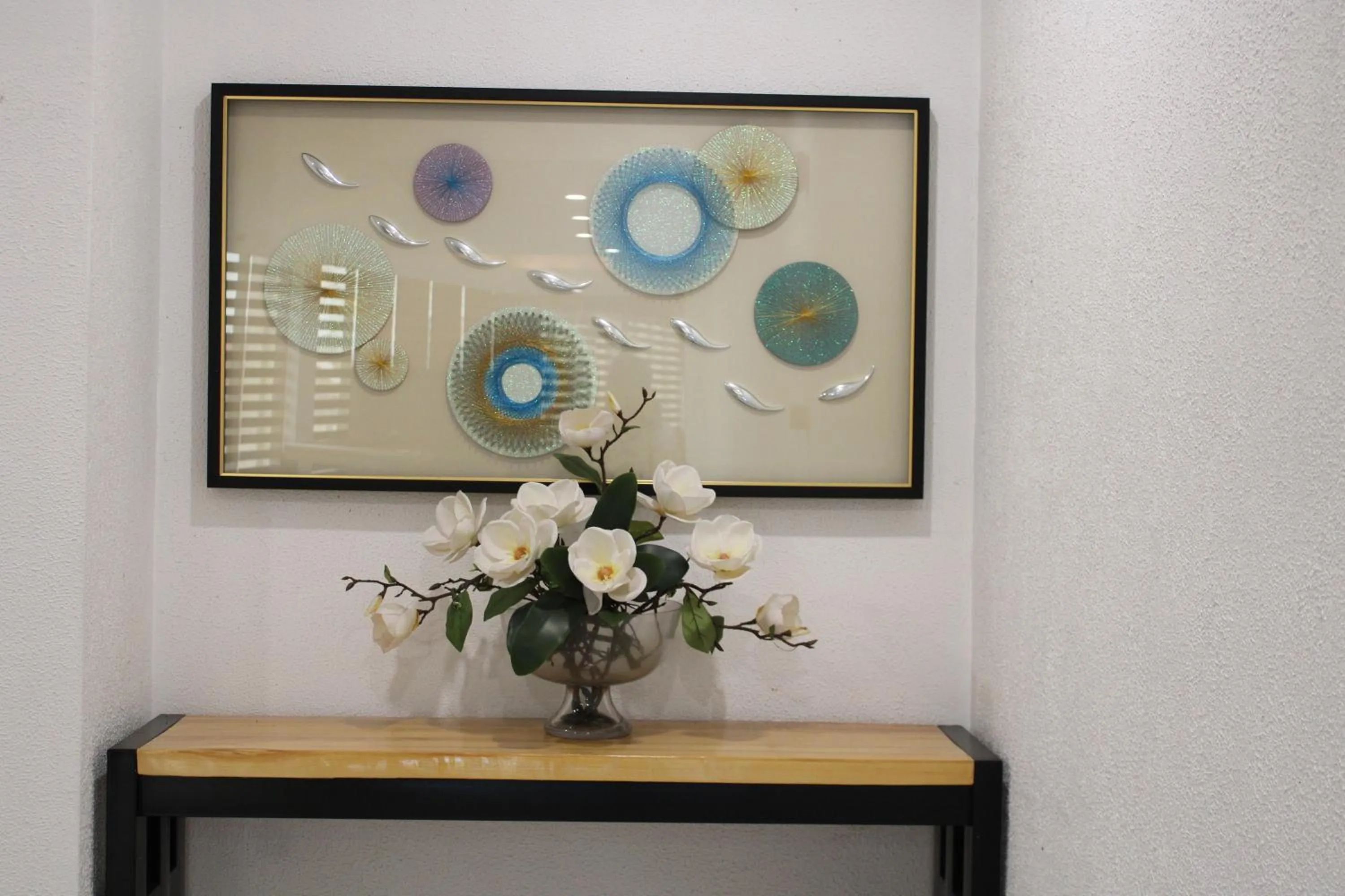 Decorative detail in Dancenter Boss Hotel Near Clark International Airport