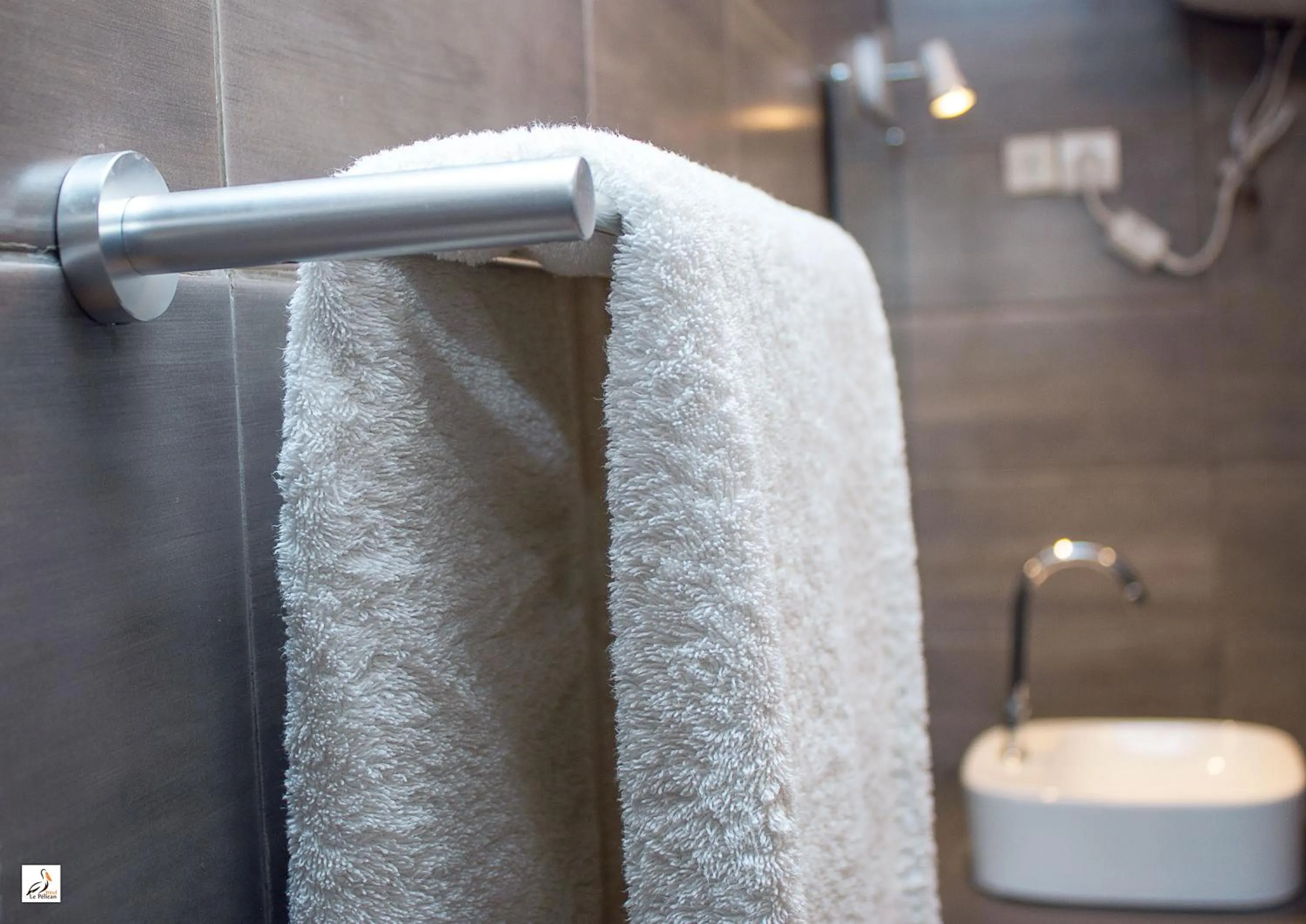 Bathroom in Hotel le Pelican