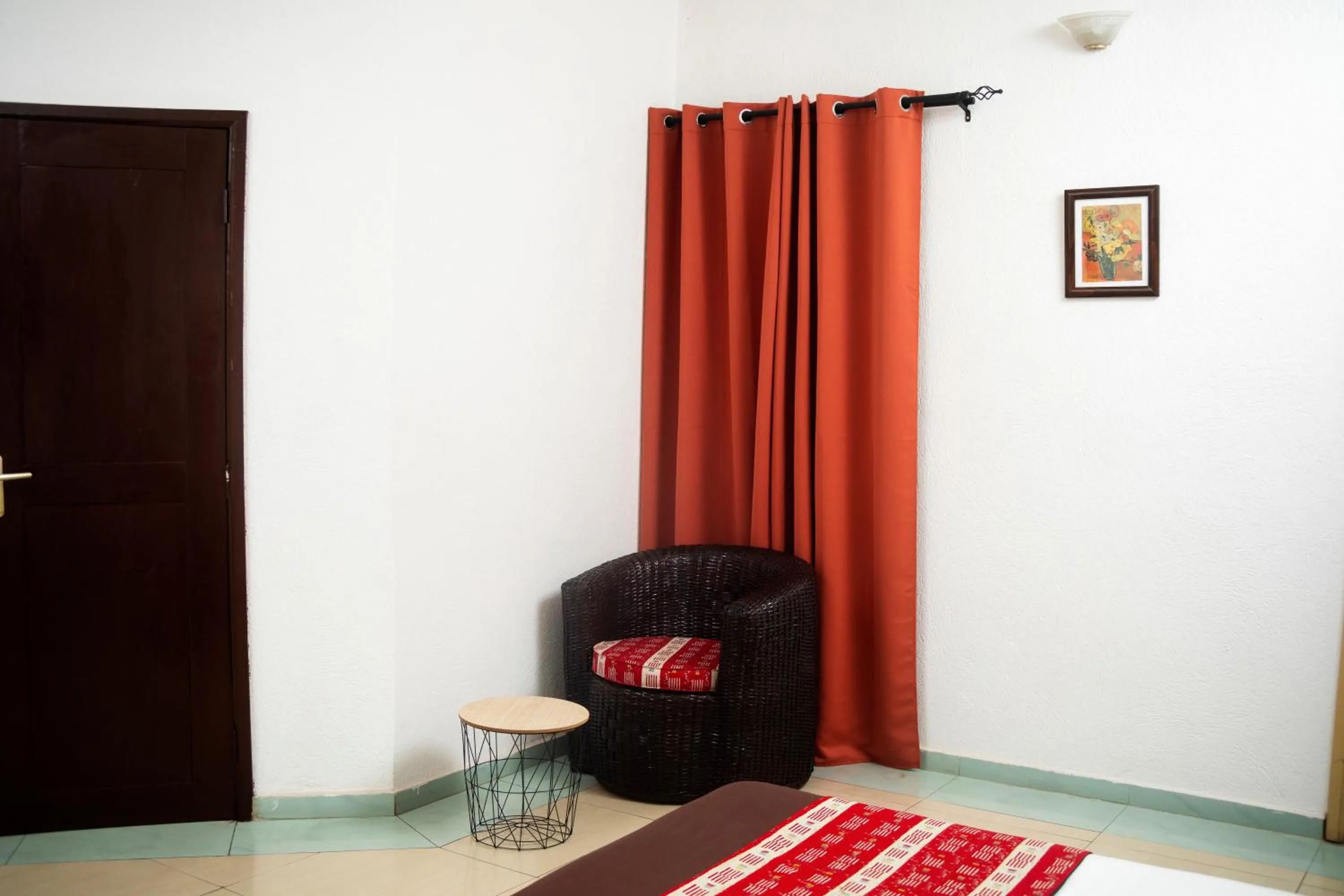 Bed in Hotel le Pelican