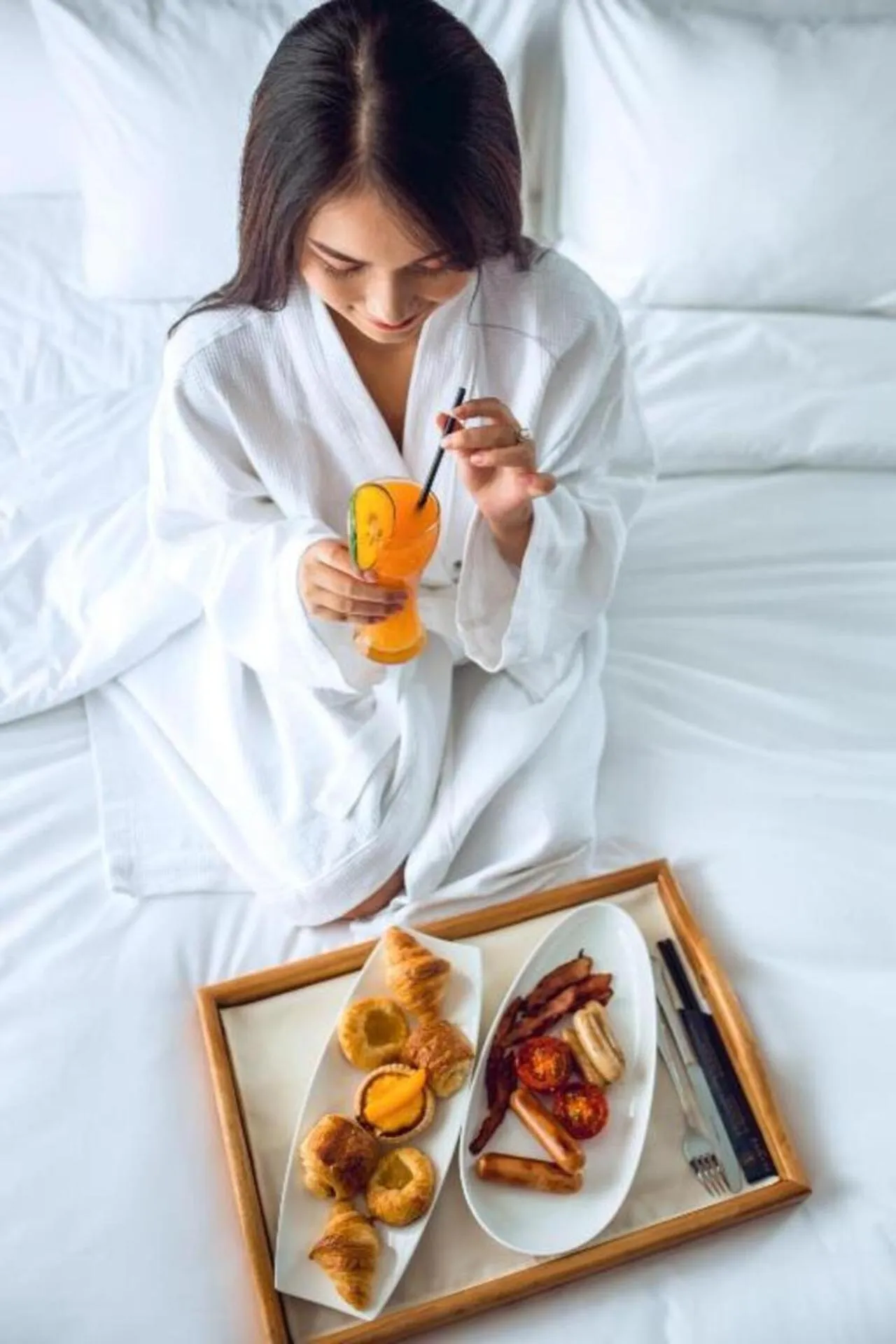 Breakfast in Le House Boutique Hotel - 100m to the beach