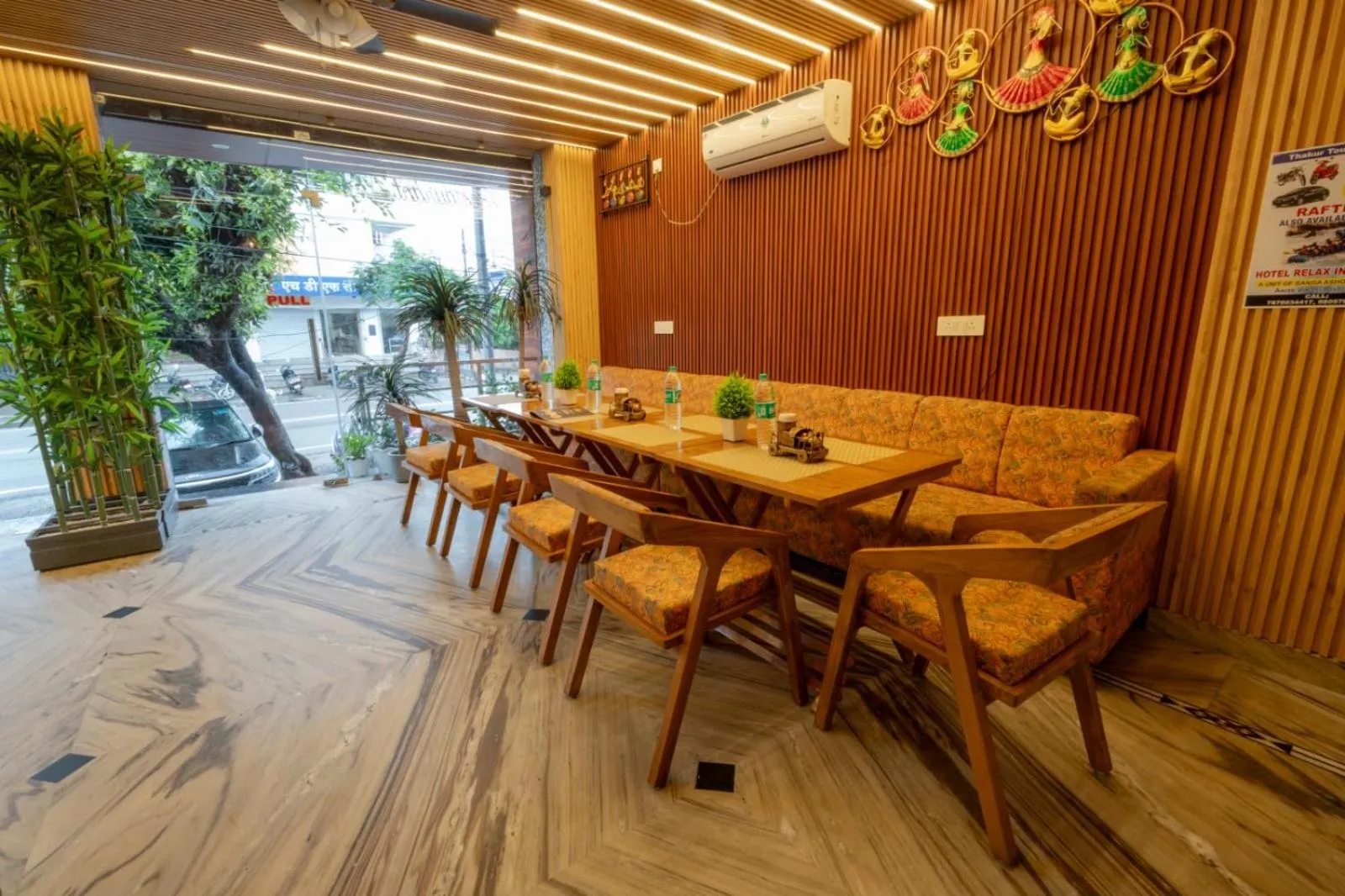 Seating area in Hotel Relax Inn Ganga Rishikesh