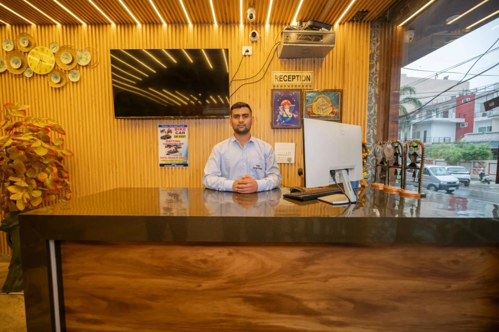 Lobby or reception in Hotel Relax Inn Ganga Rishikesh