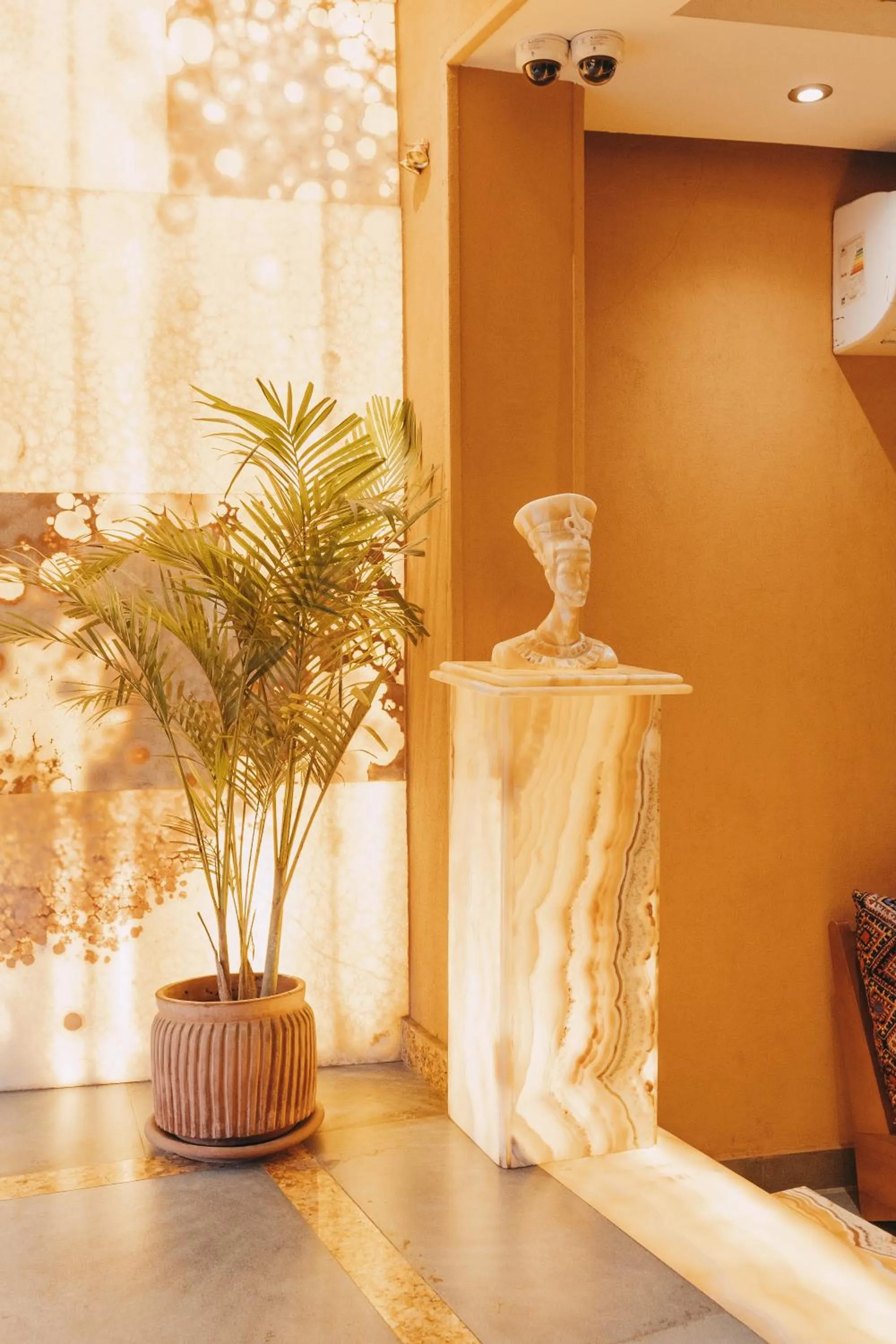 Facade/entrance in Almas Pyramids Hotel