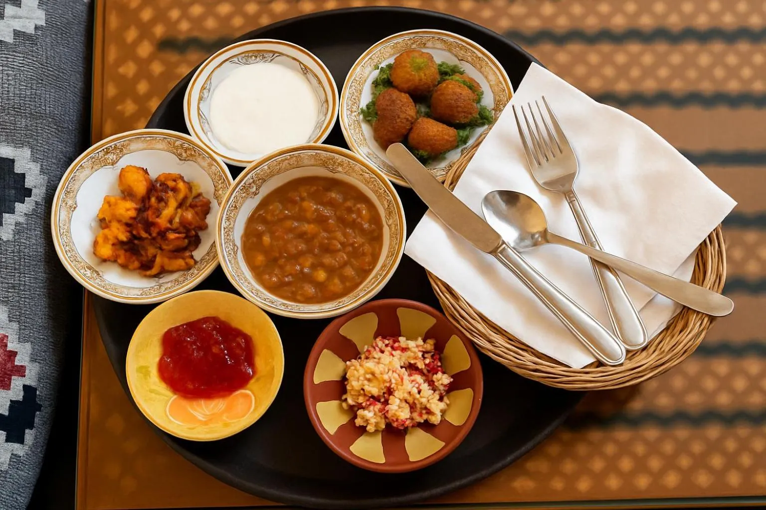 Breakfast in Almas Pyramids Hotel