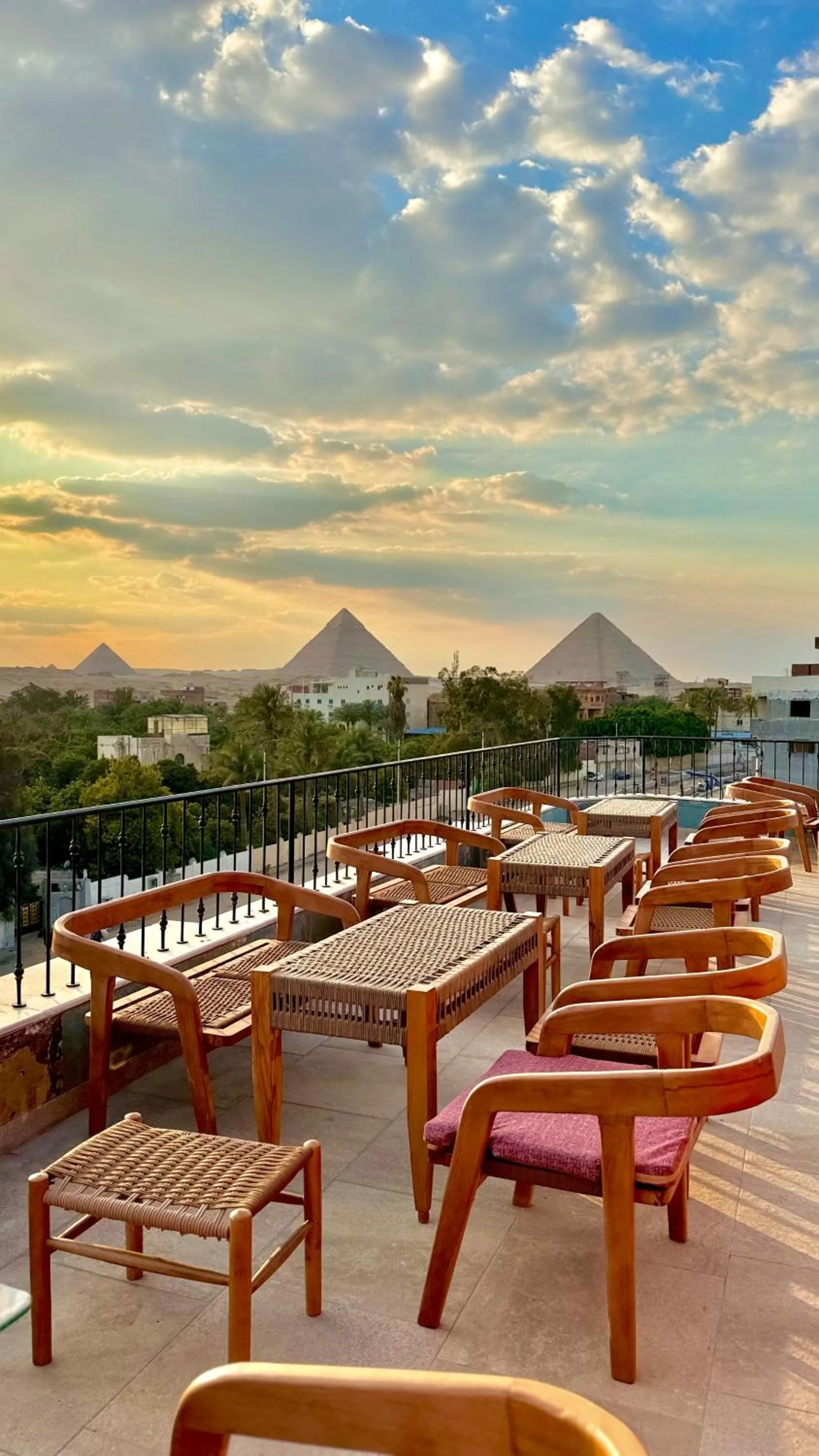 Natural landscape in Almas Pyramids Hotel
