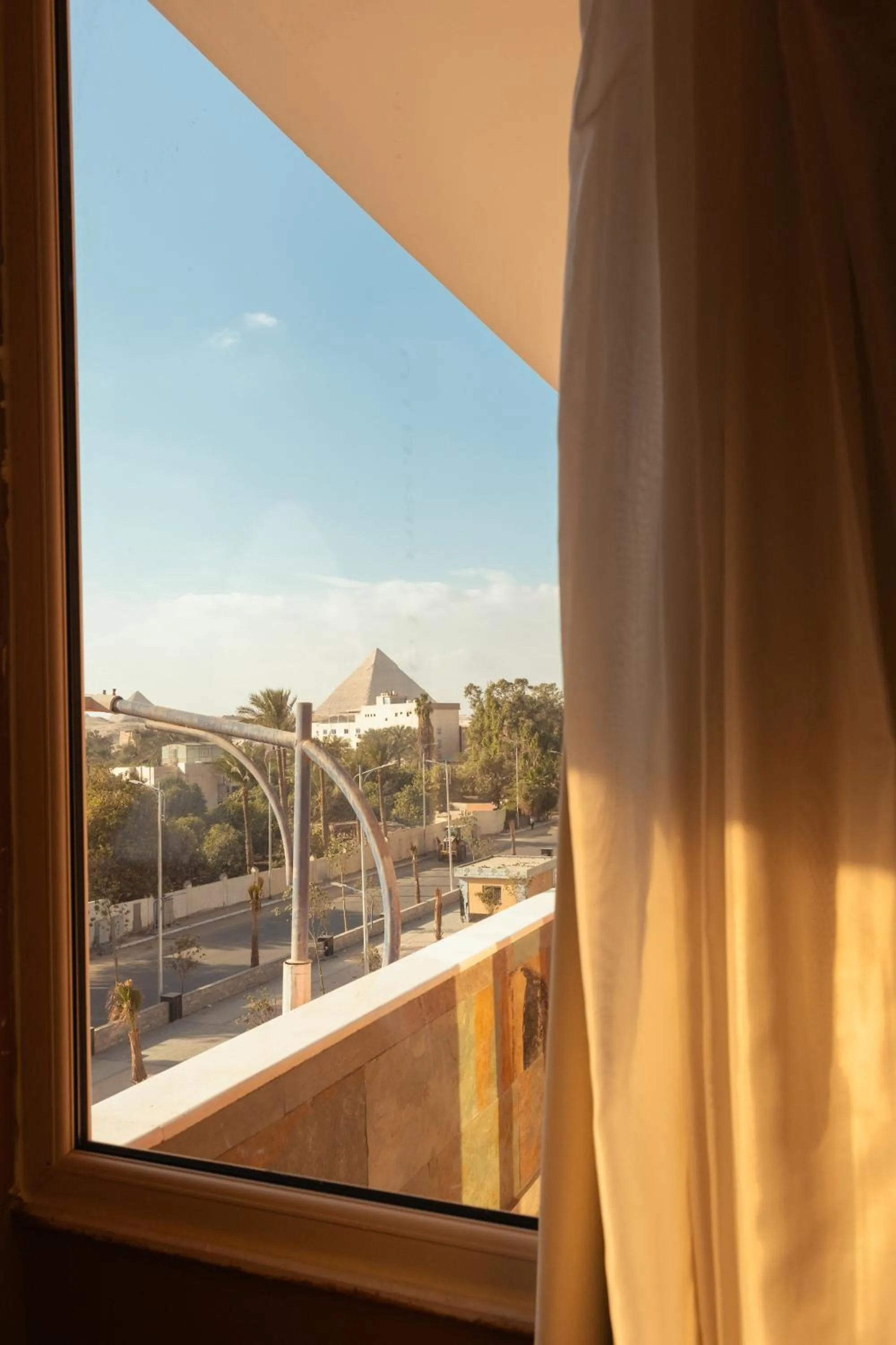 View (from property/room) in Almas Pyramids Hotel