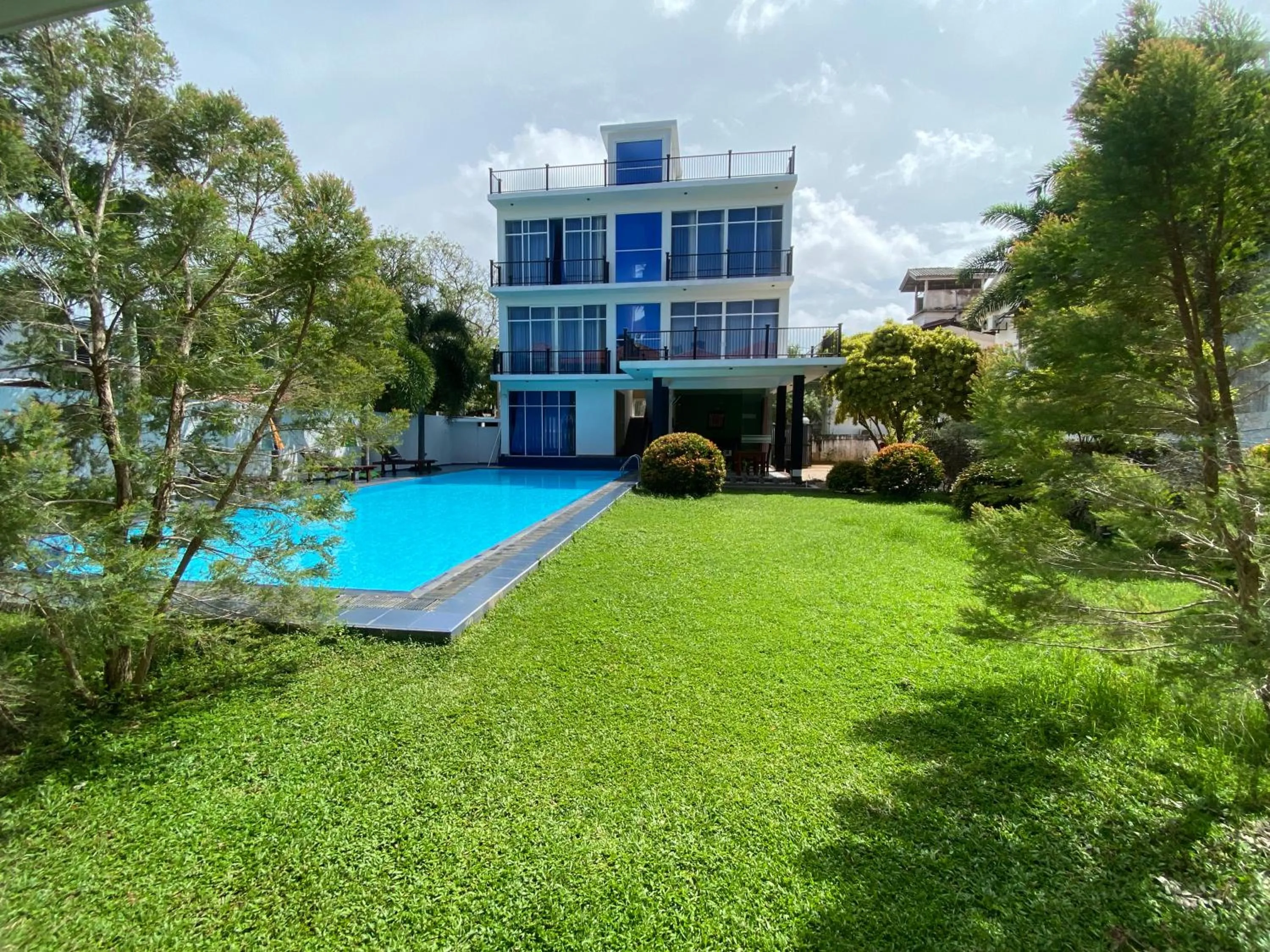 Garden view in Christima Residence