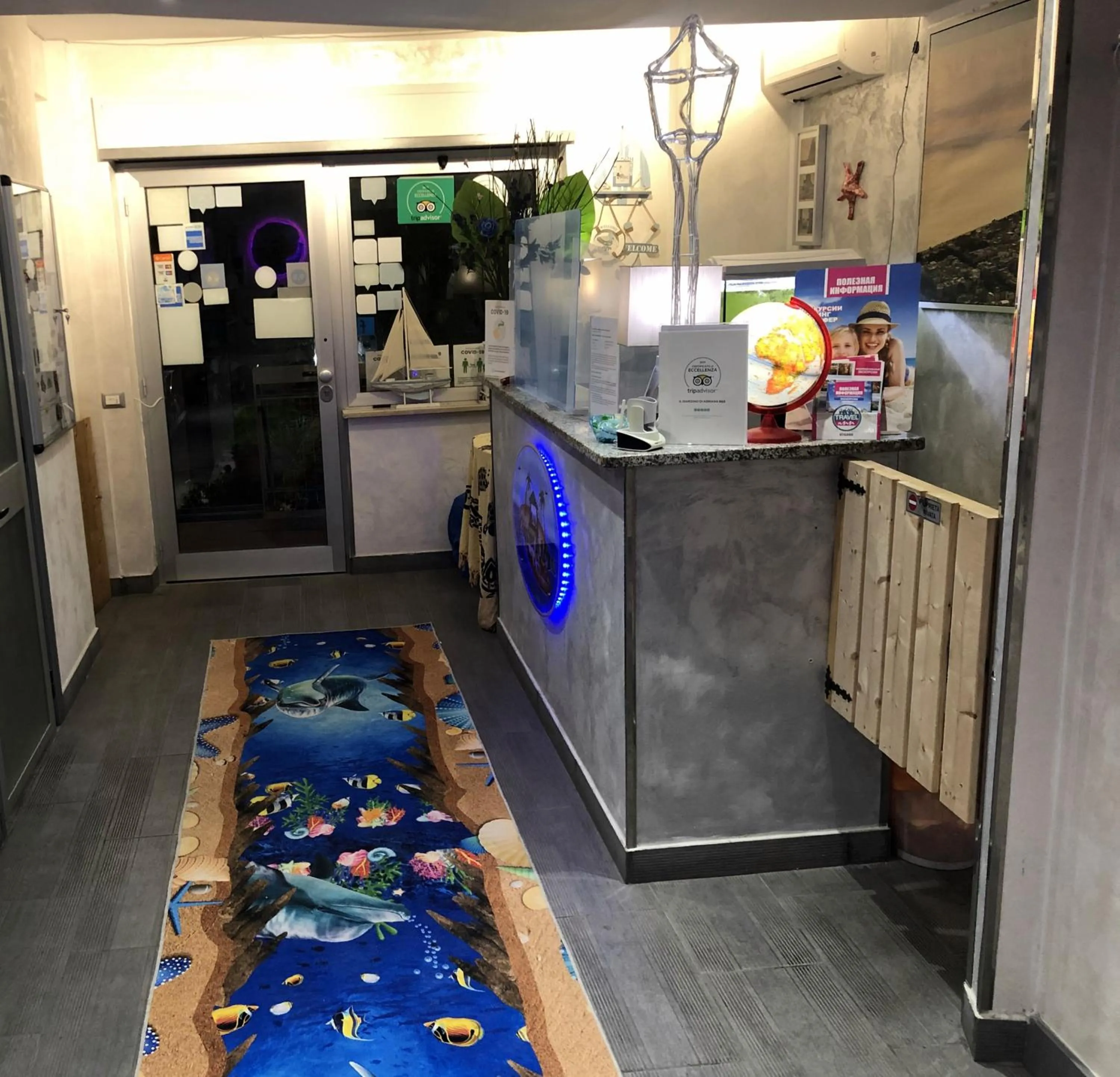 Lobby or reception in Il Giardino Di Adriana