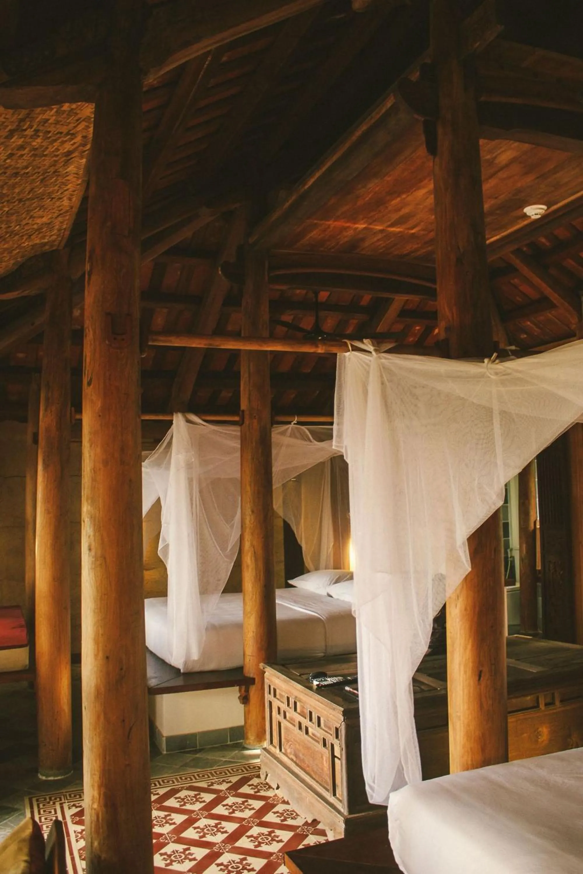 Photo of the whole room, Bed in Villa Louise Hue Beach Boutique Hotel