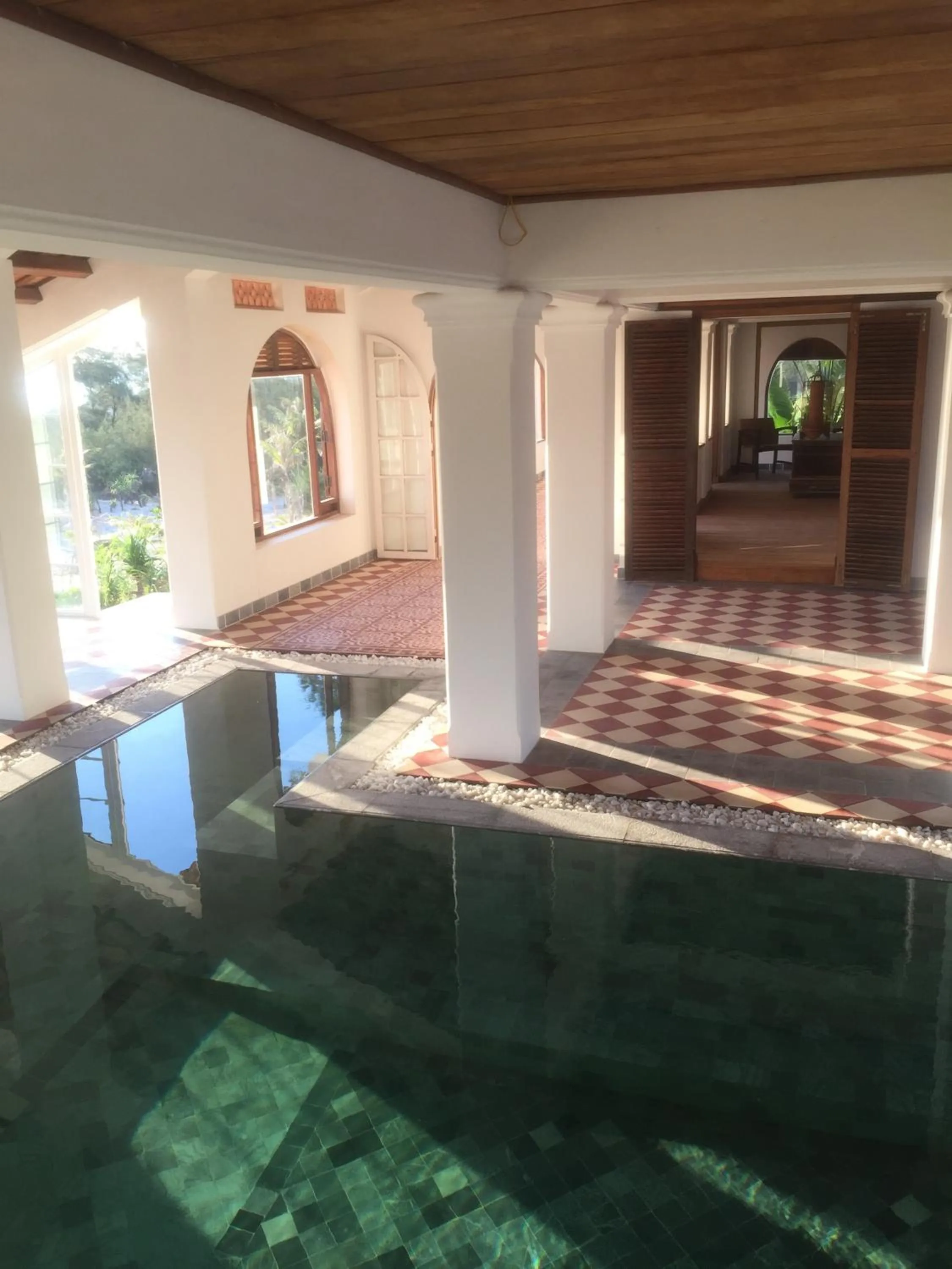 Swimming pool in Villa Louise Hue Beach Boutique Hotel