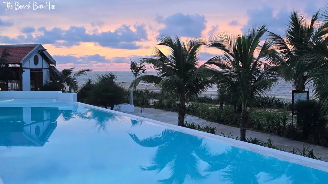 Swimming pool in Villa Louise Hue Beach Boutique Hotel