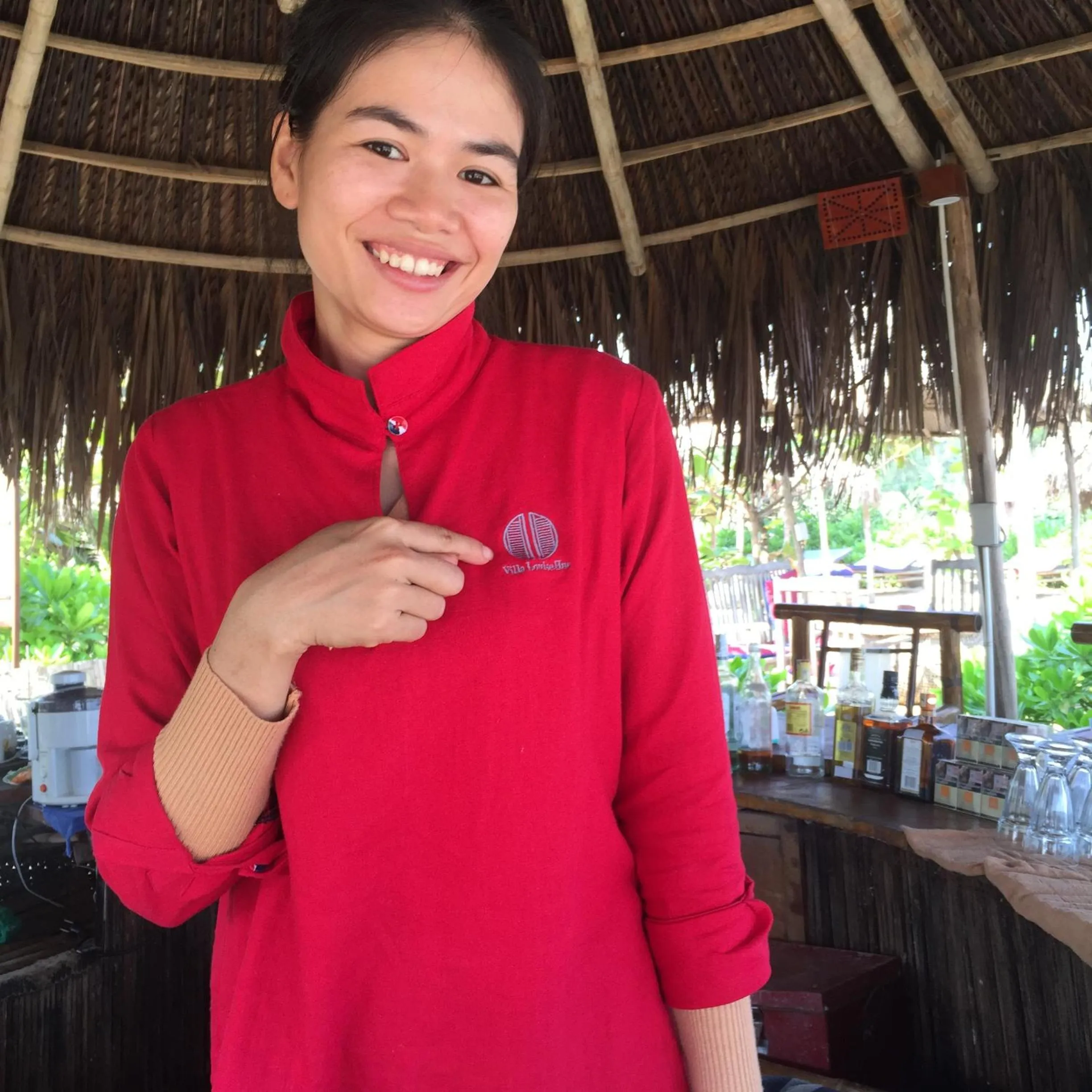 Staff in Villa Louise Hue Beach Boutique Hotel