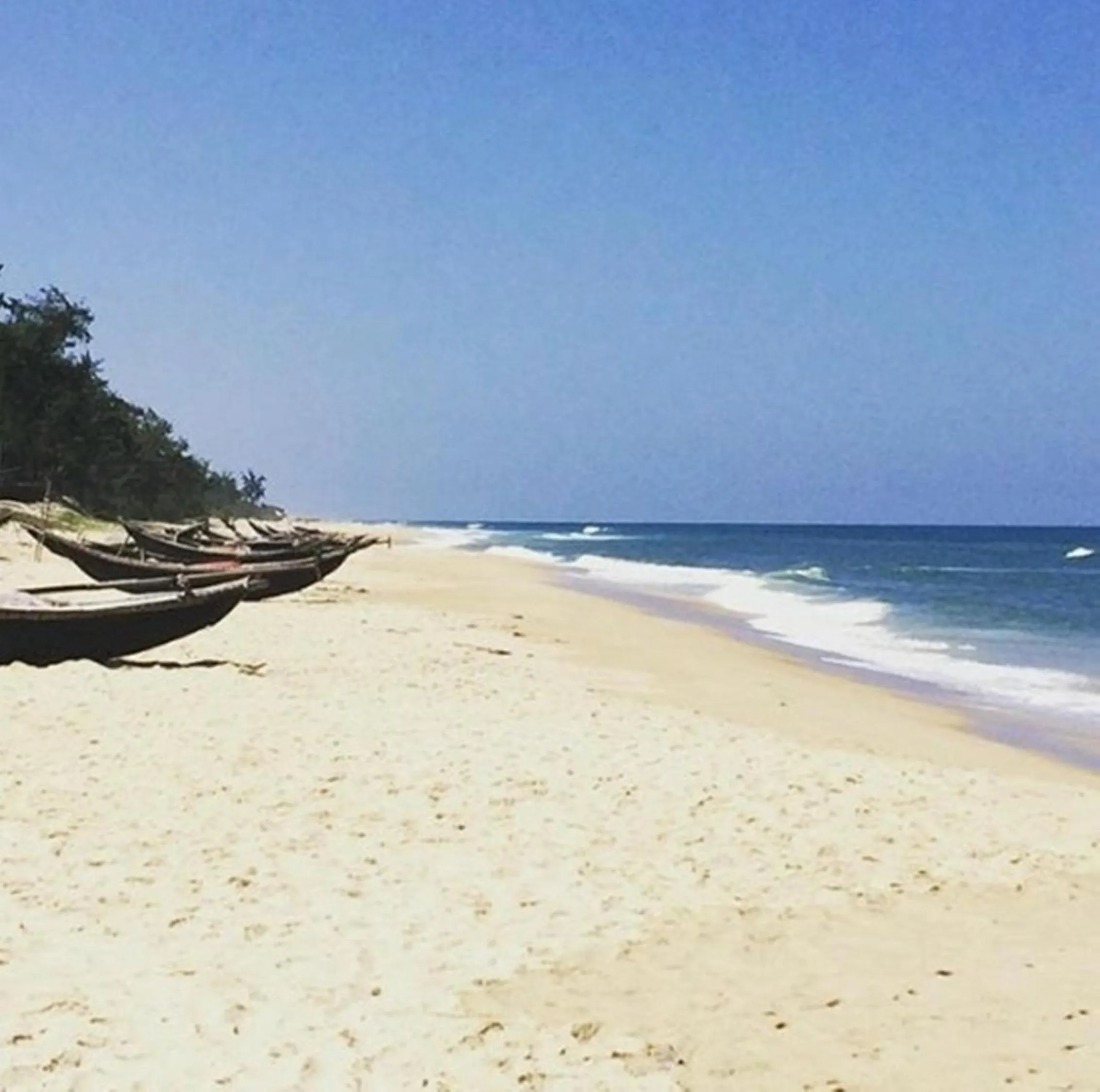 Beach in Villa Louise Hue Beach Boutique Hotel