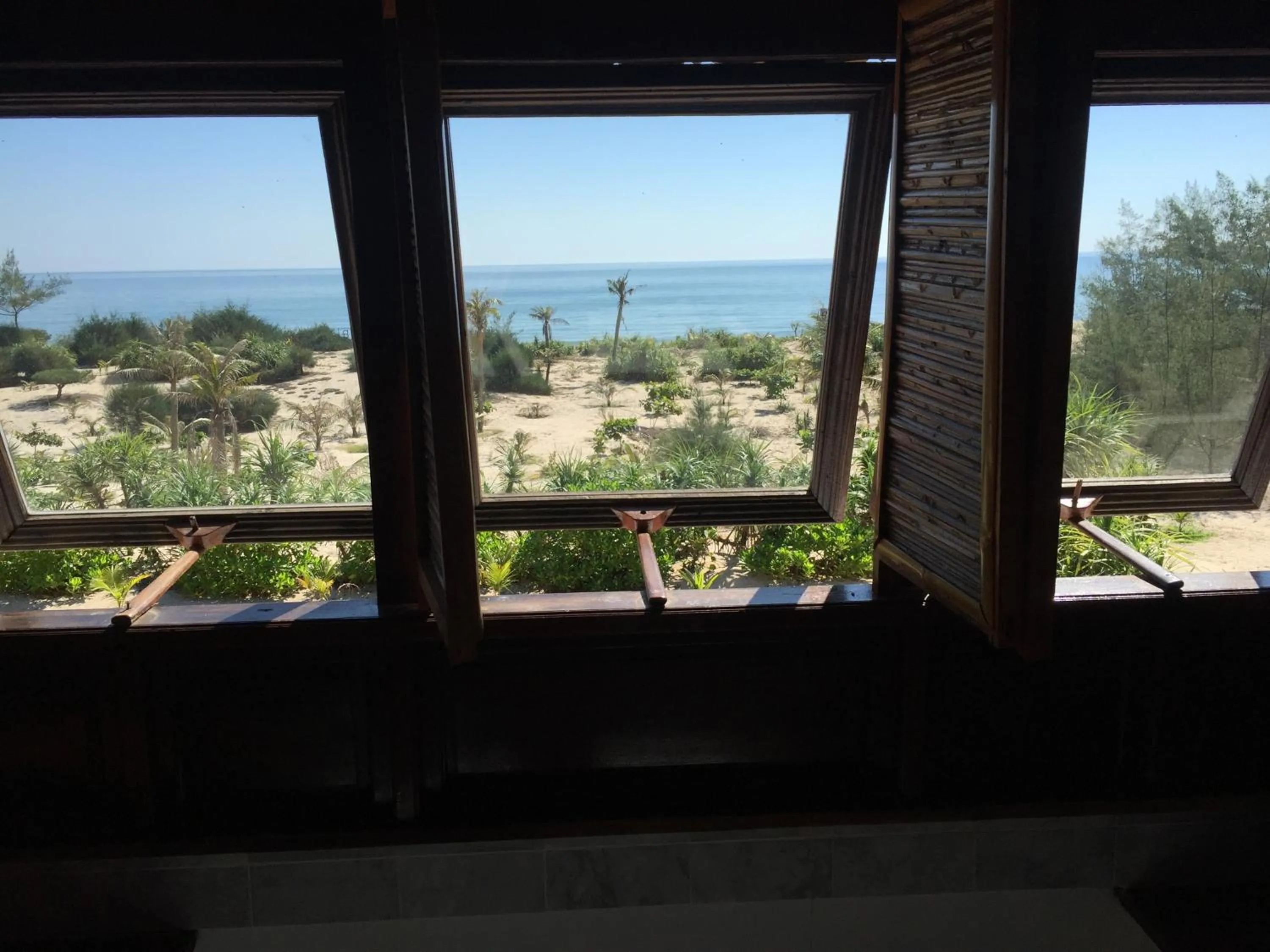 Decorative detail in Villa Louise Hue Beach Boutique Hotel