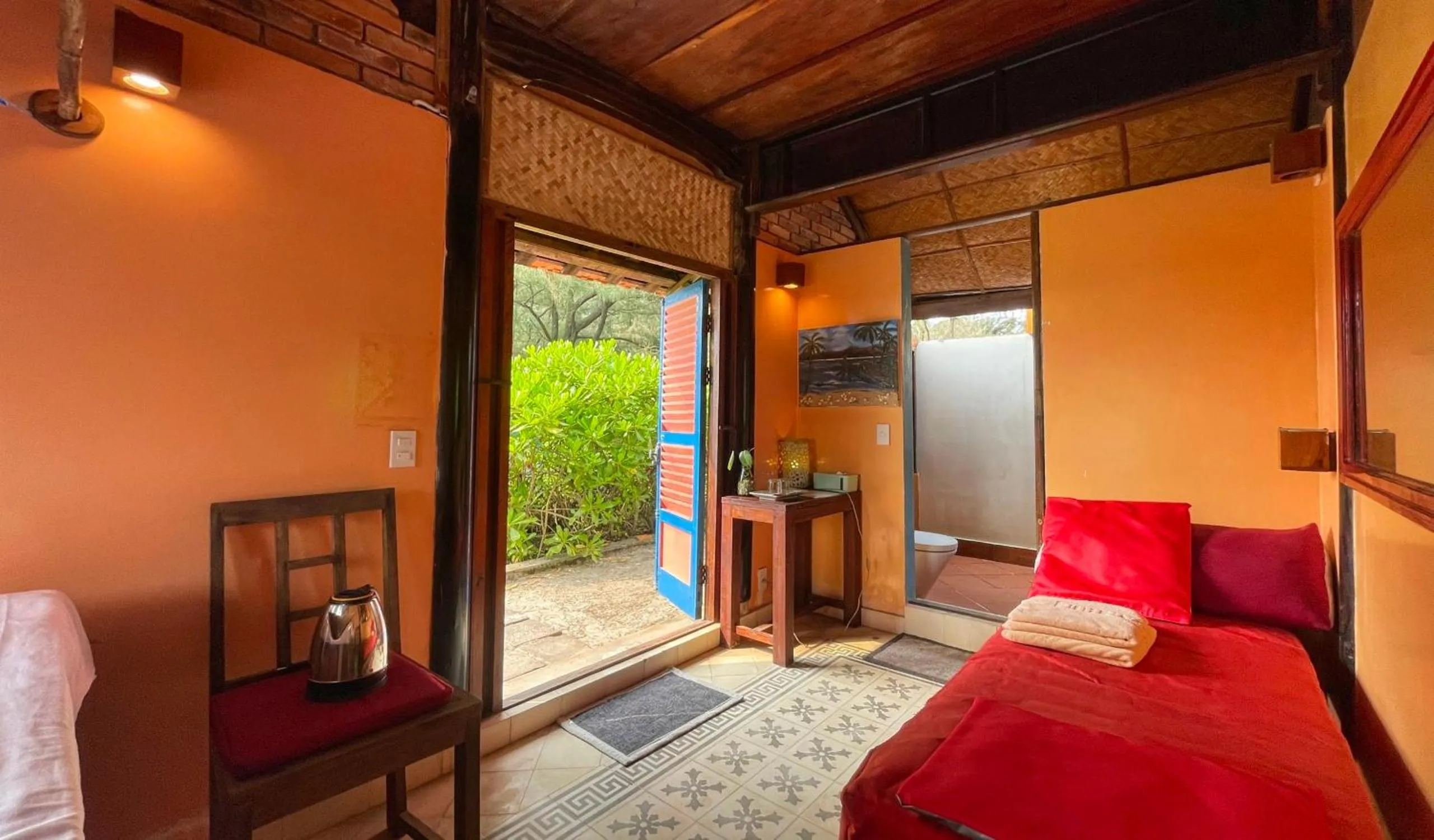 View (from property/room), Bed in Villa Louise Hue Beach Boutique Hotel