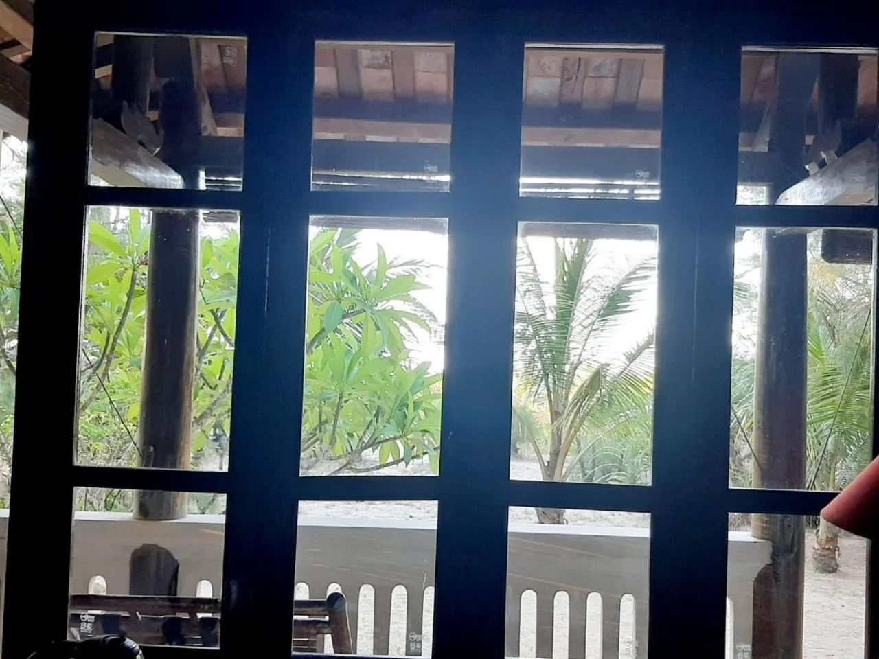 Garden view in Villa Louise Hue Beach Boutique Hotel